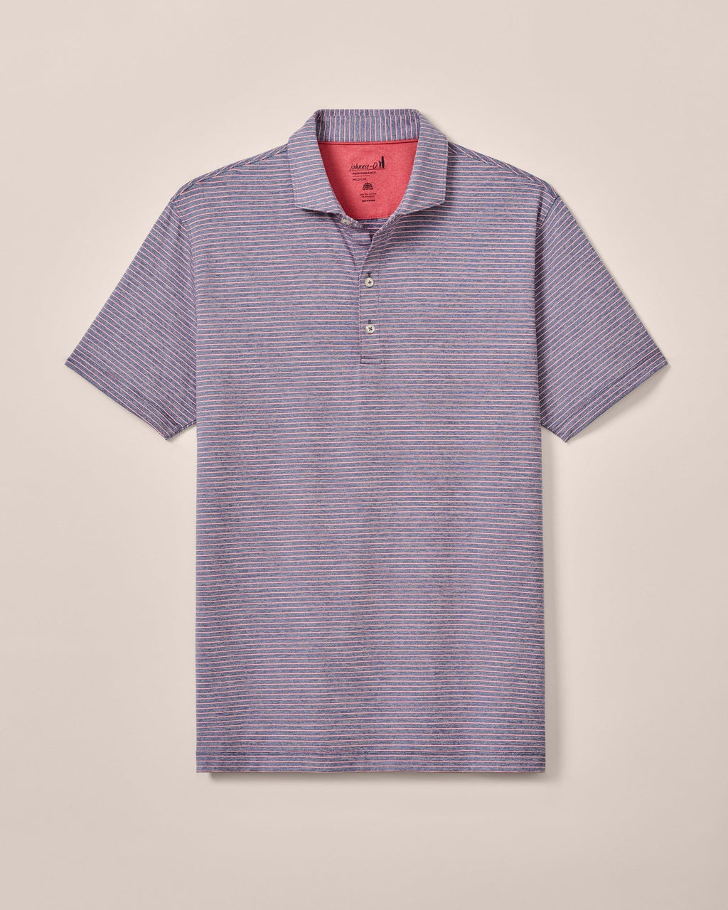 Johnnie-O Performance Jersey Polo - Michael Stripe