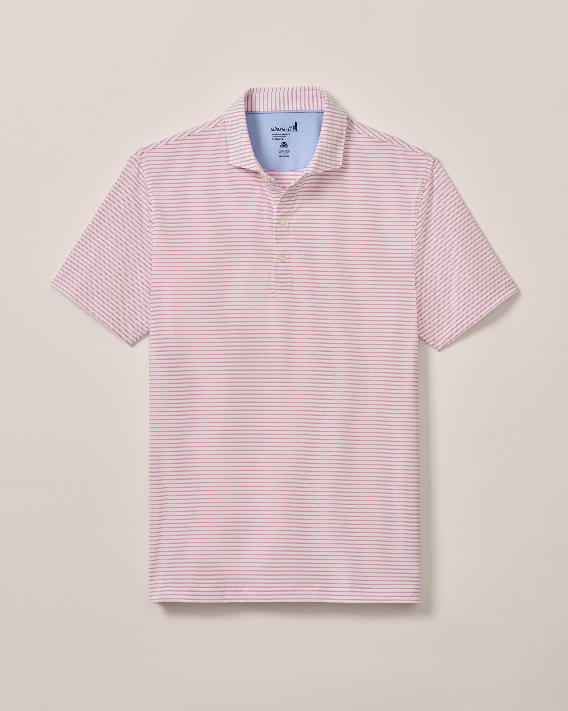 Johnnie-O Performance Jersey Polo - Michael Stripe