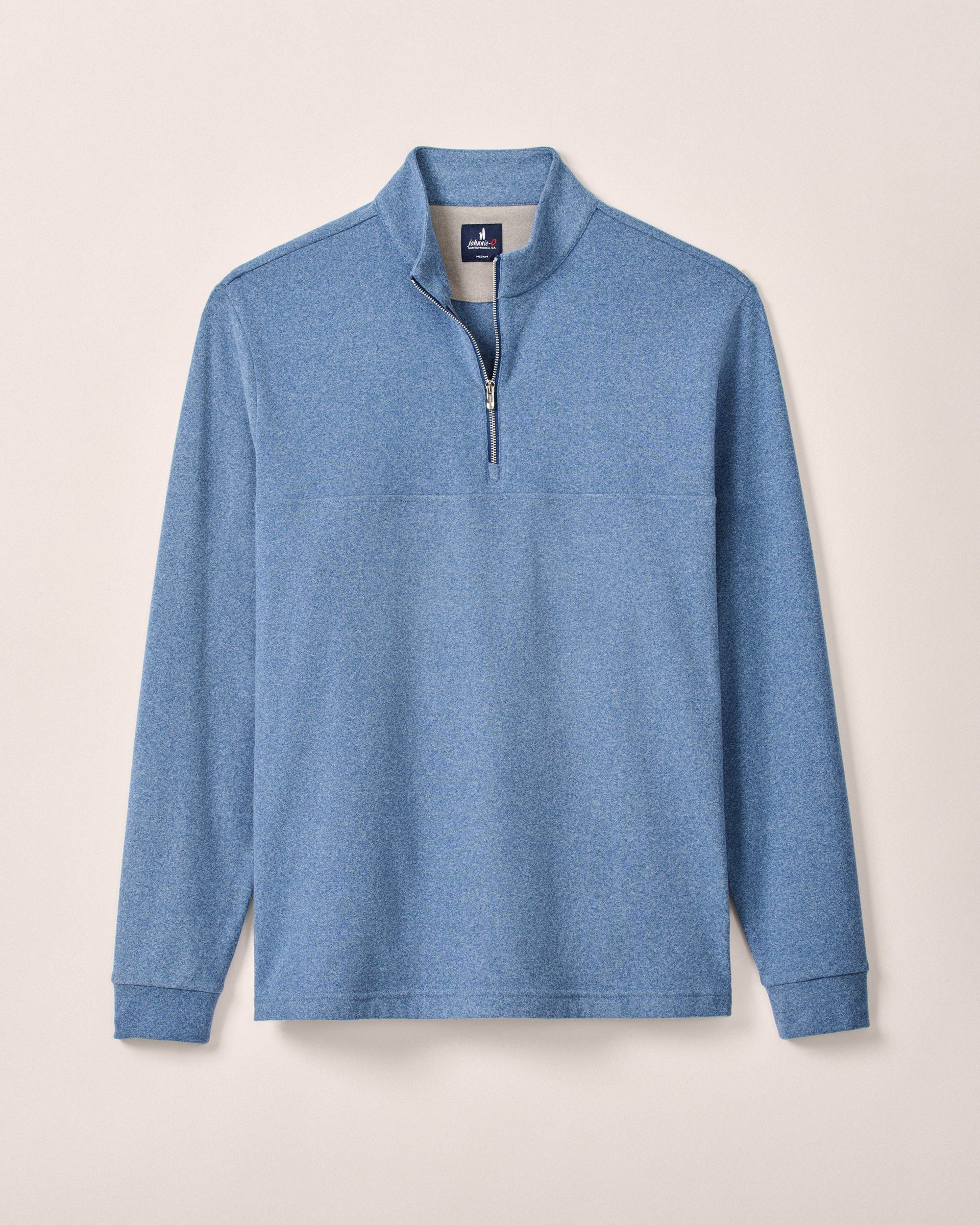 Johnnie-O Mikey Performance 1/4 Zip Pullover, Splash