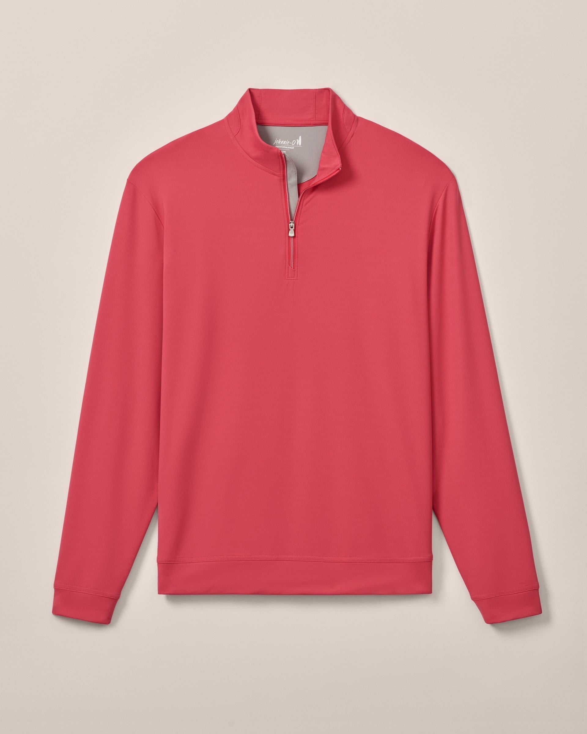 Johnnie-O Motion Performance 1/4 Zip, Lobster