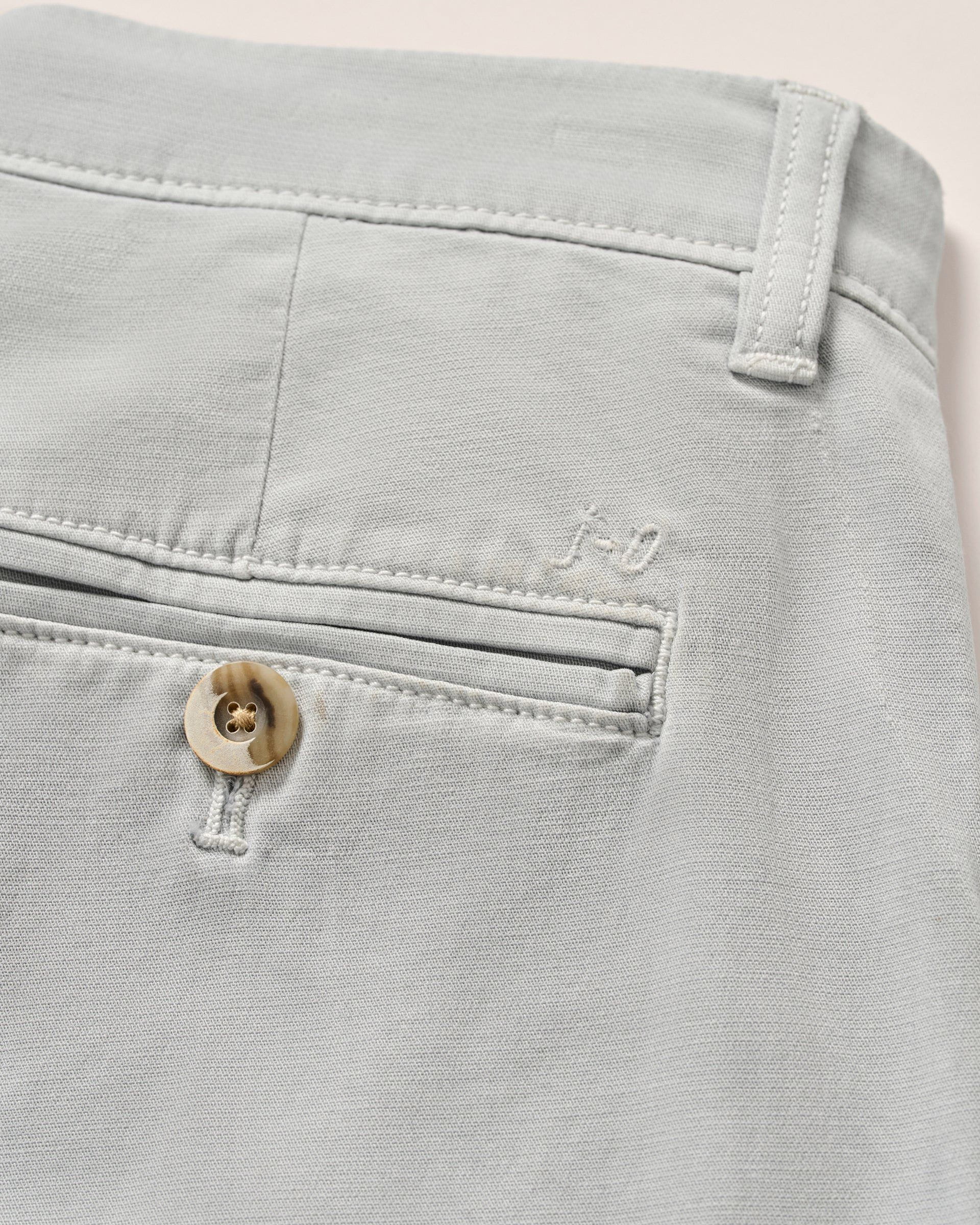 Johnnie-O Nassau Cotton Blend Shorts, Chrome