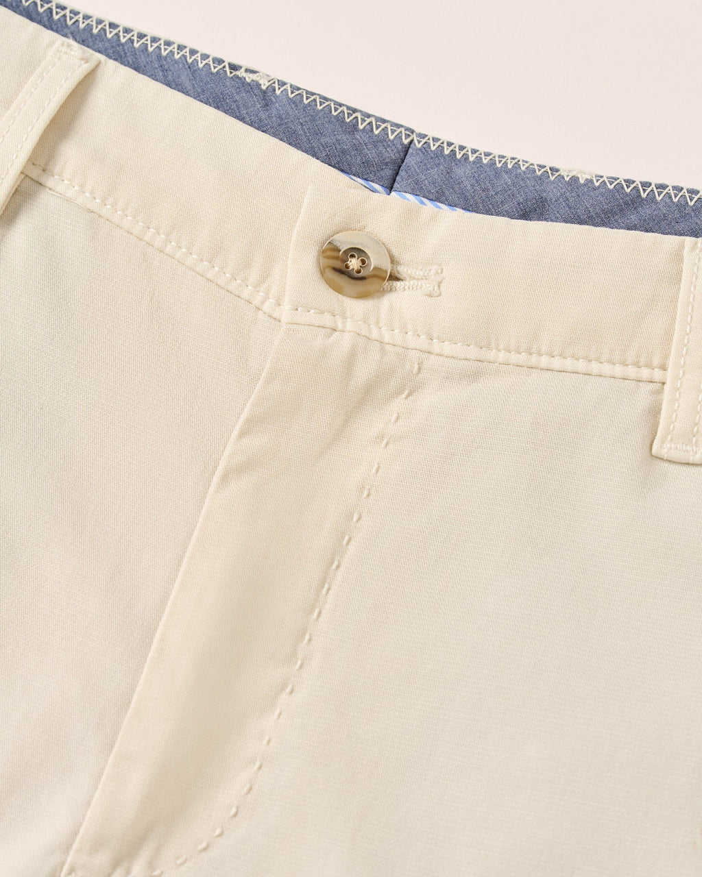 Johnnie-O Nassau Cotton Blend Shorts Stone