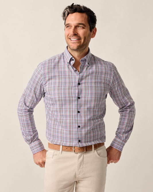 Johnnie-O Natural Performance Button Down Shirt - Adelson