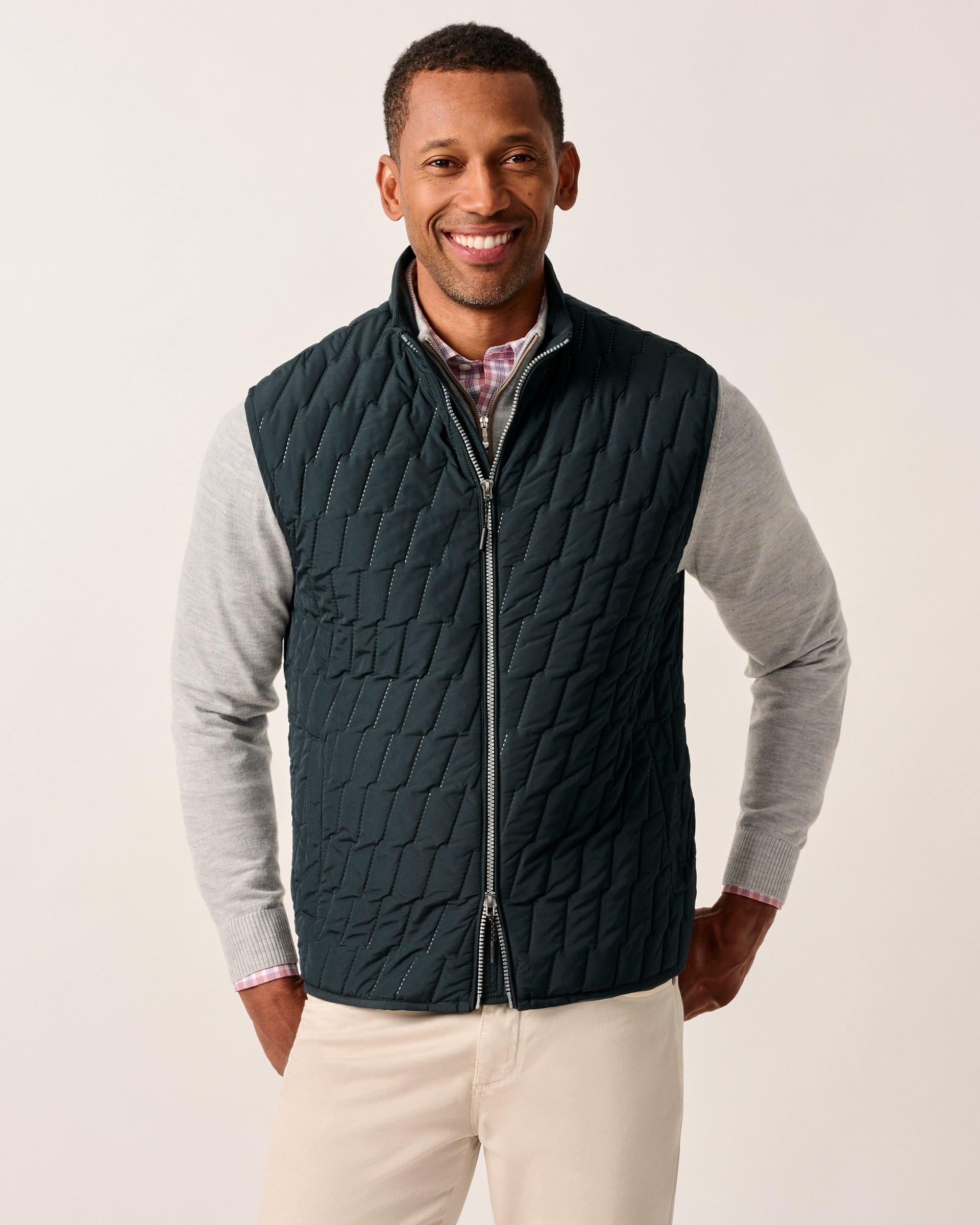 Johnnie-O Belfry Quilted Puffer Vest