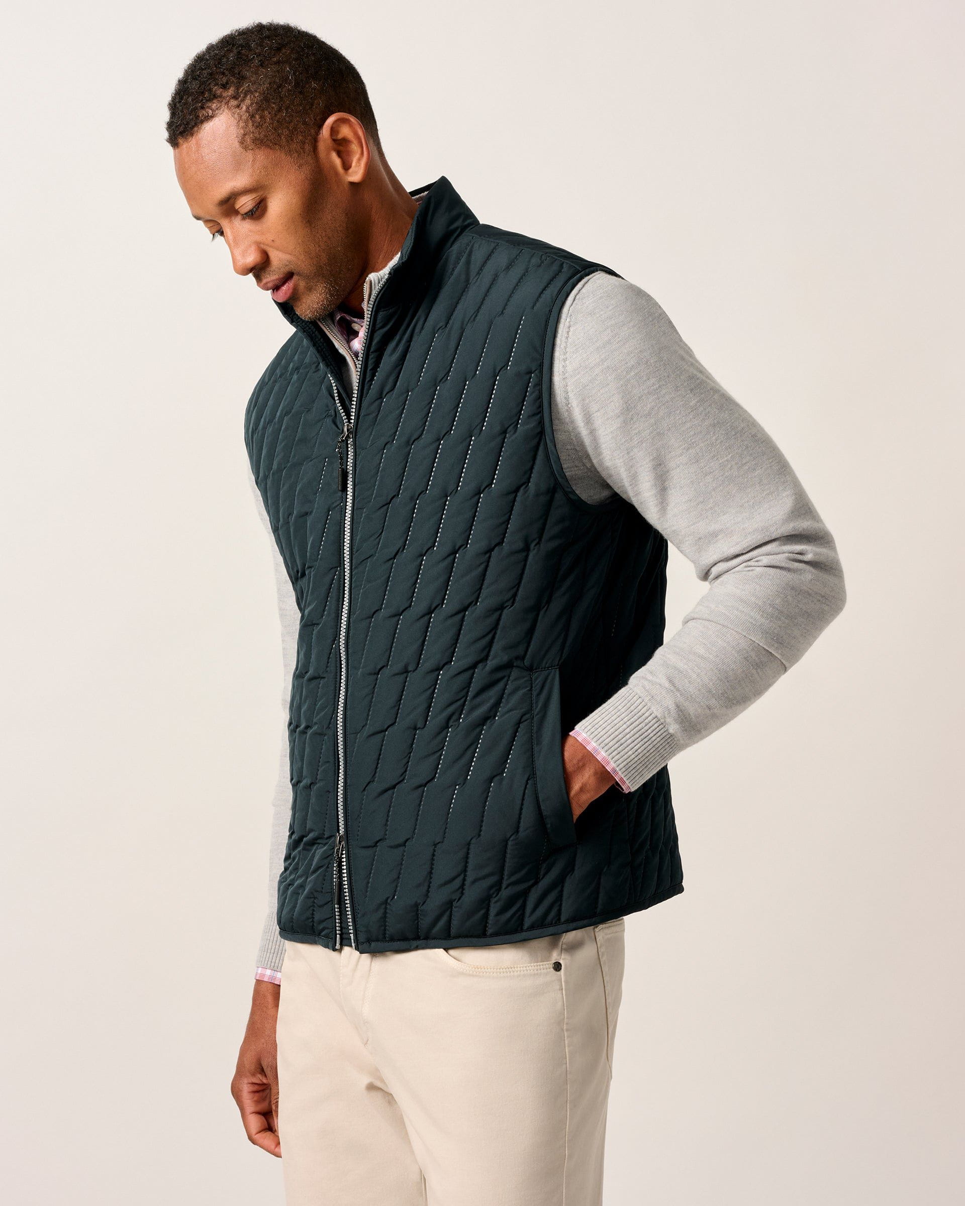 Johnnie-O Belfry Quilted Puffer Vest