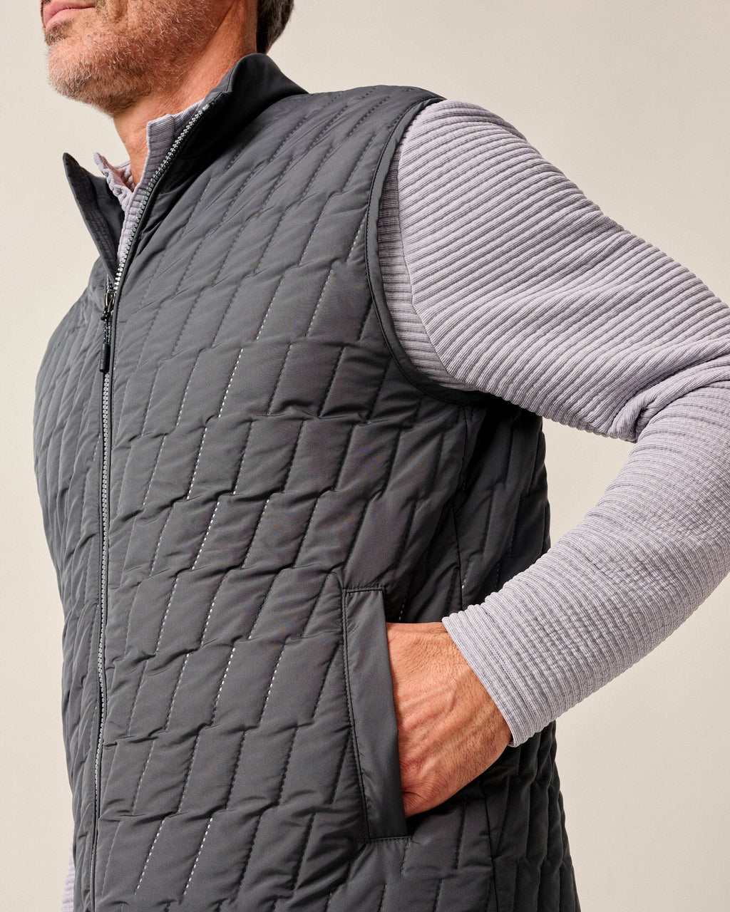 Johnnie-O Belfry Quilted Puffer Vest