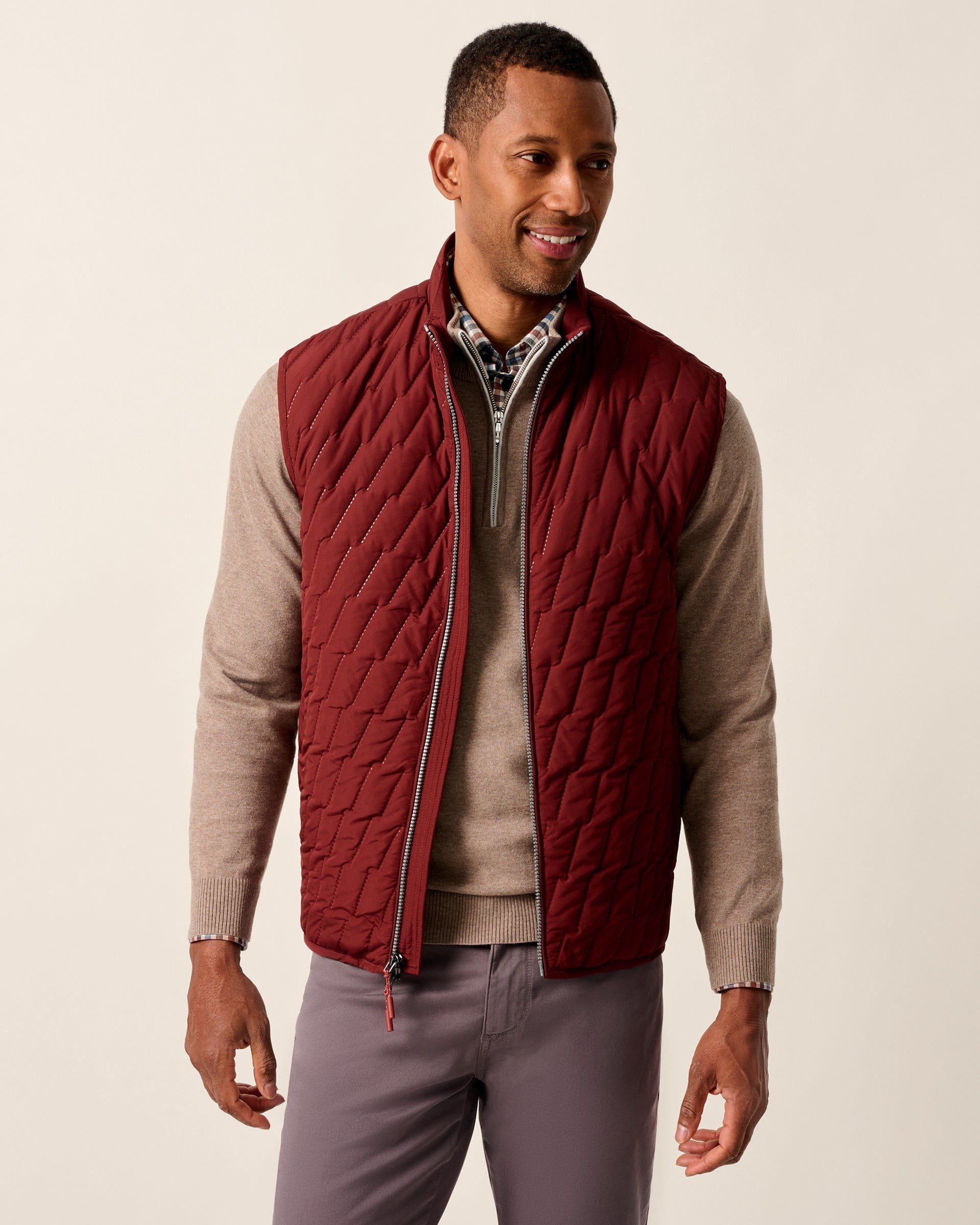 Johnnie-O Belfry Quilted Puffer Vest
