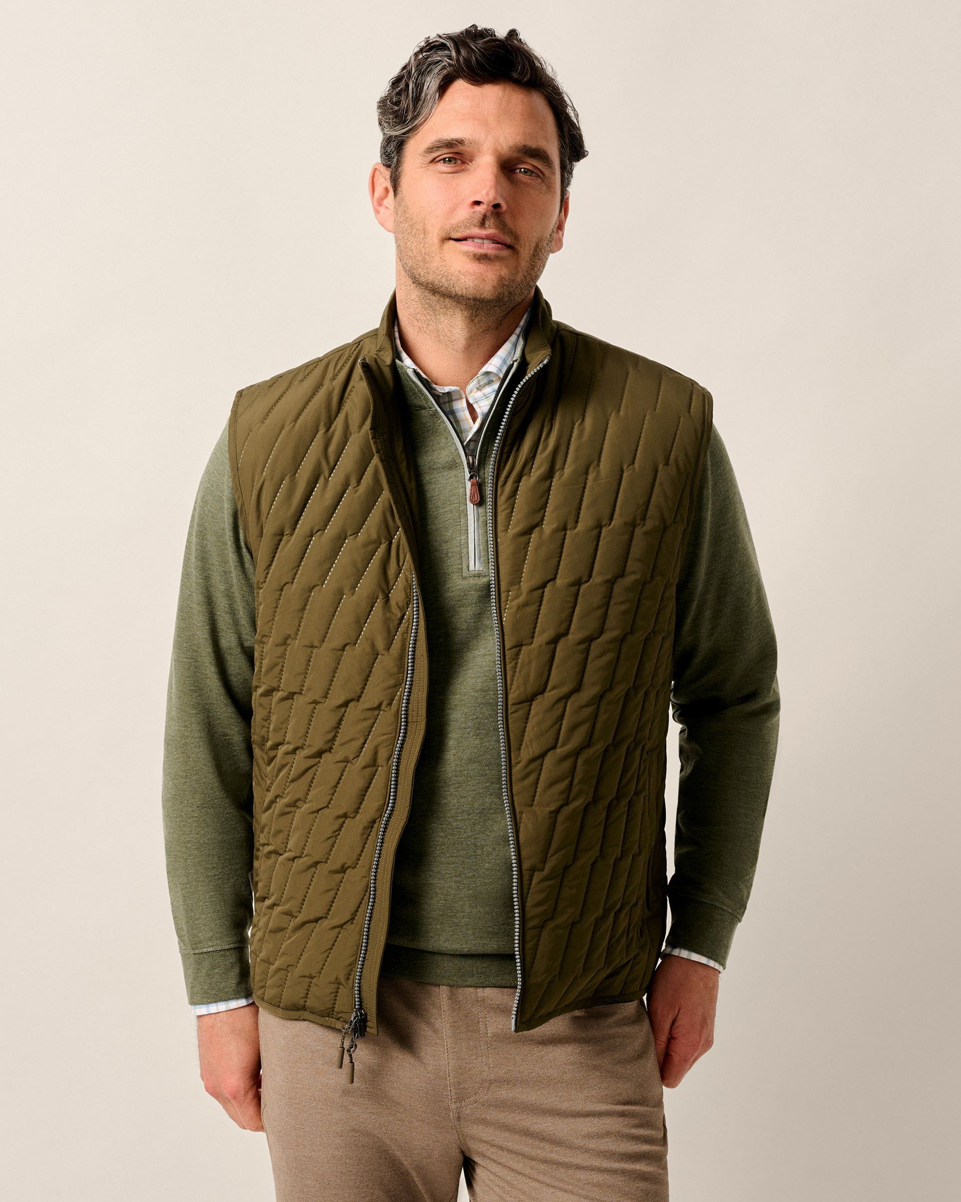 Johnnie-O Belfry Quilted Puffer Vest