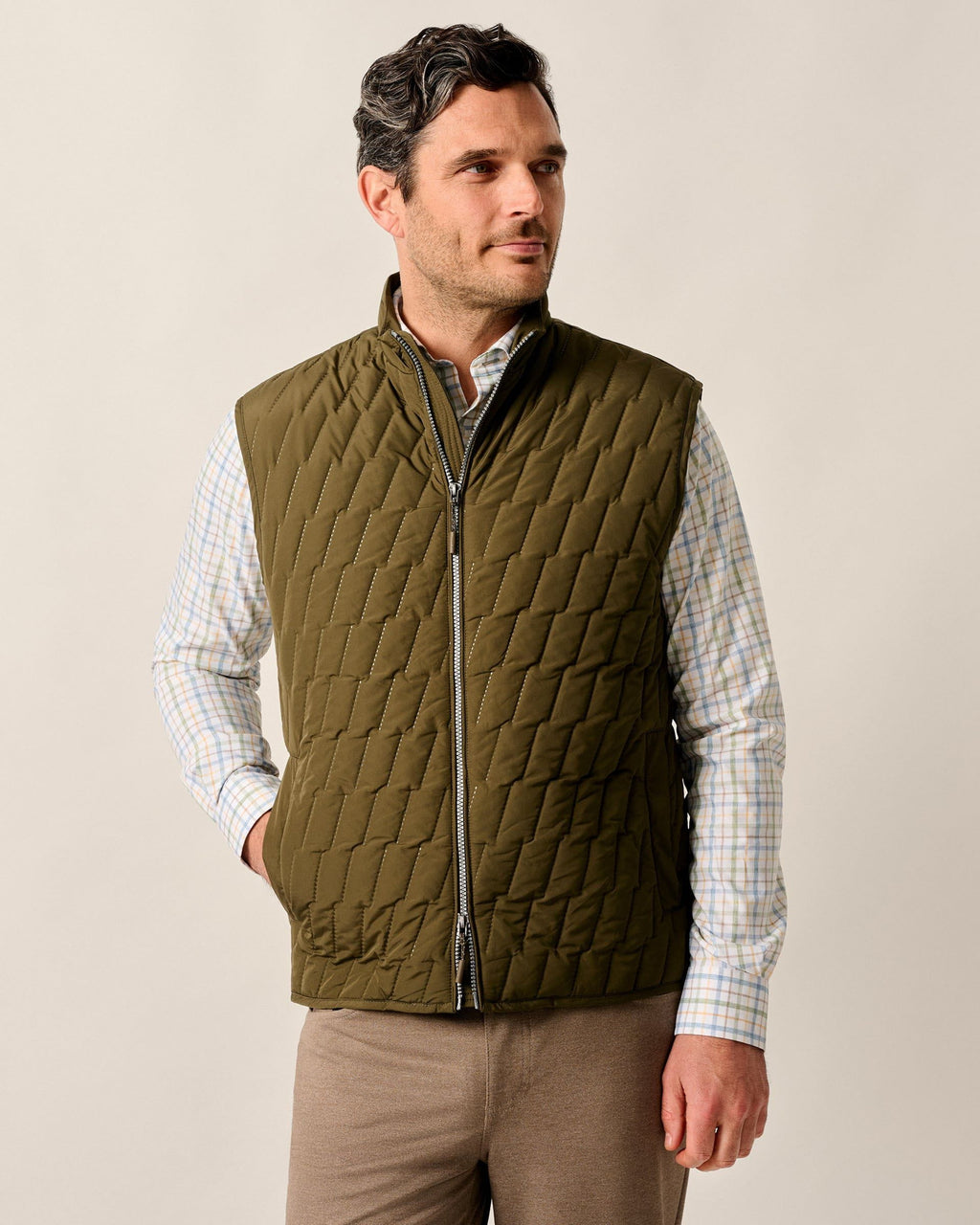 Johnnie-O Belfry Quilted Puffer Vest