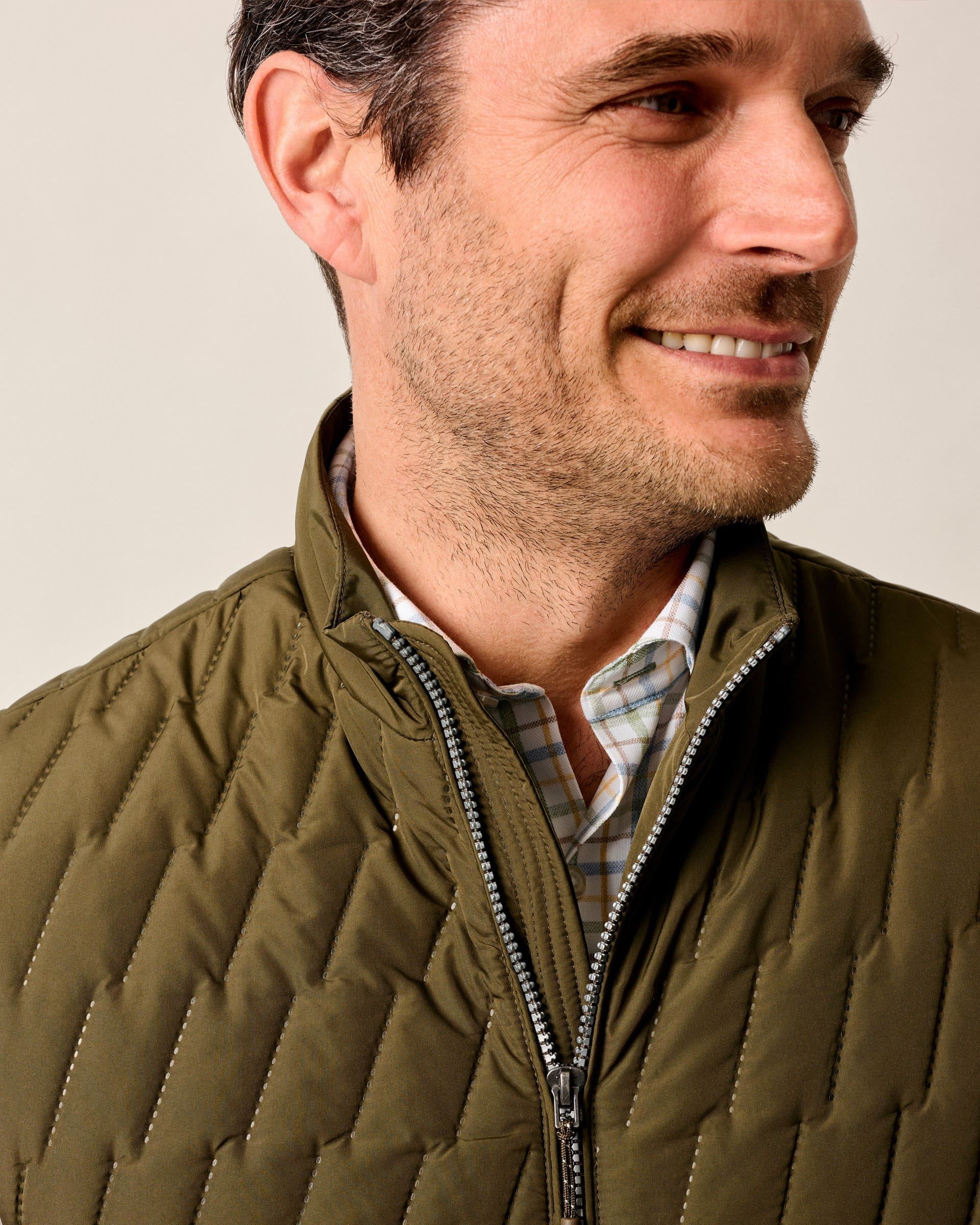 Johnnie-O Belfry Quilted Puffer Vest