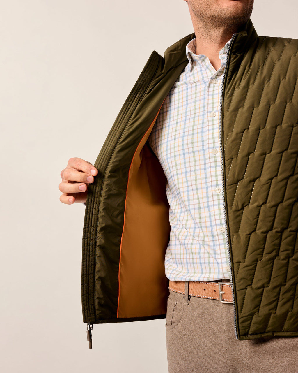 Johnnie-O Belfry Quilted Puffer Vest