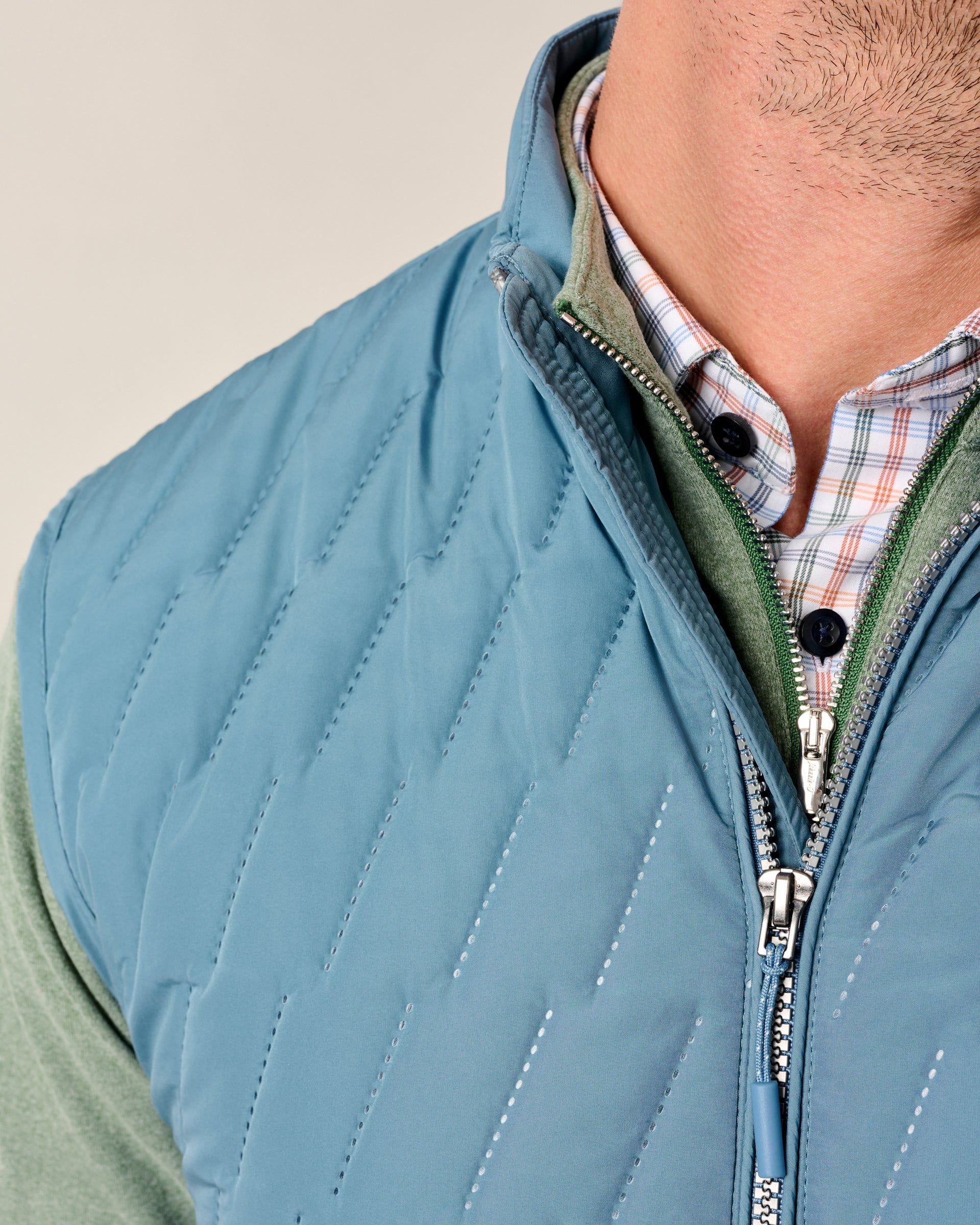 Johnnie-O Belfry Quilted Puffer Vest
