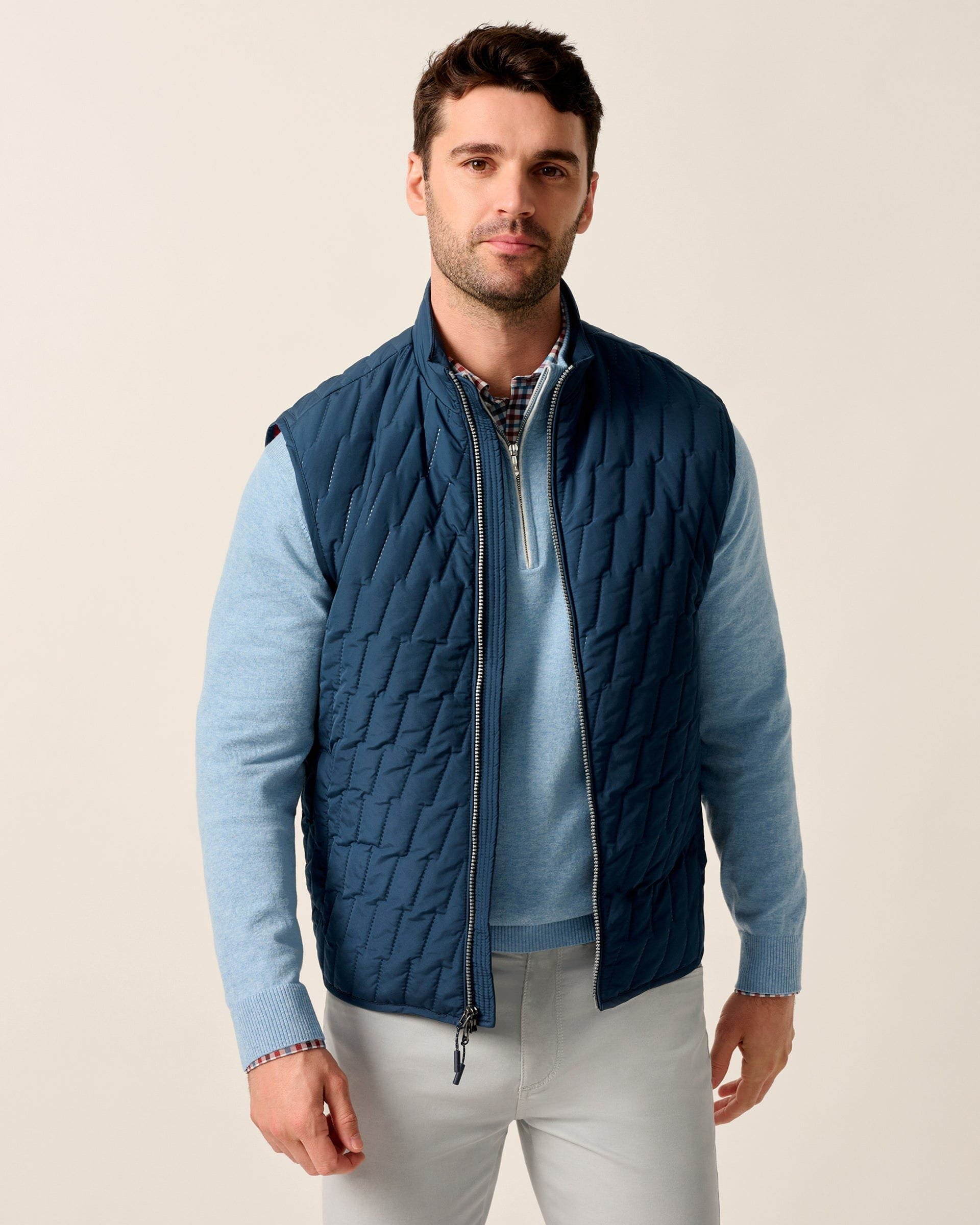 Johnnie-O Belfry Quilted Puffer Vest