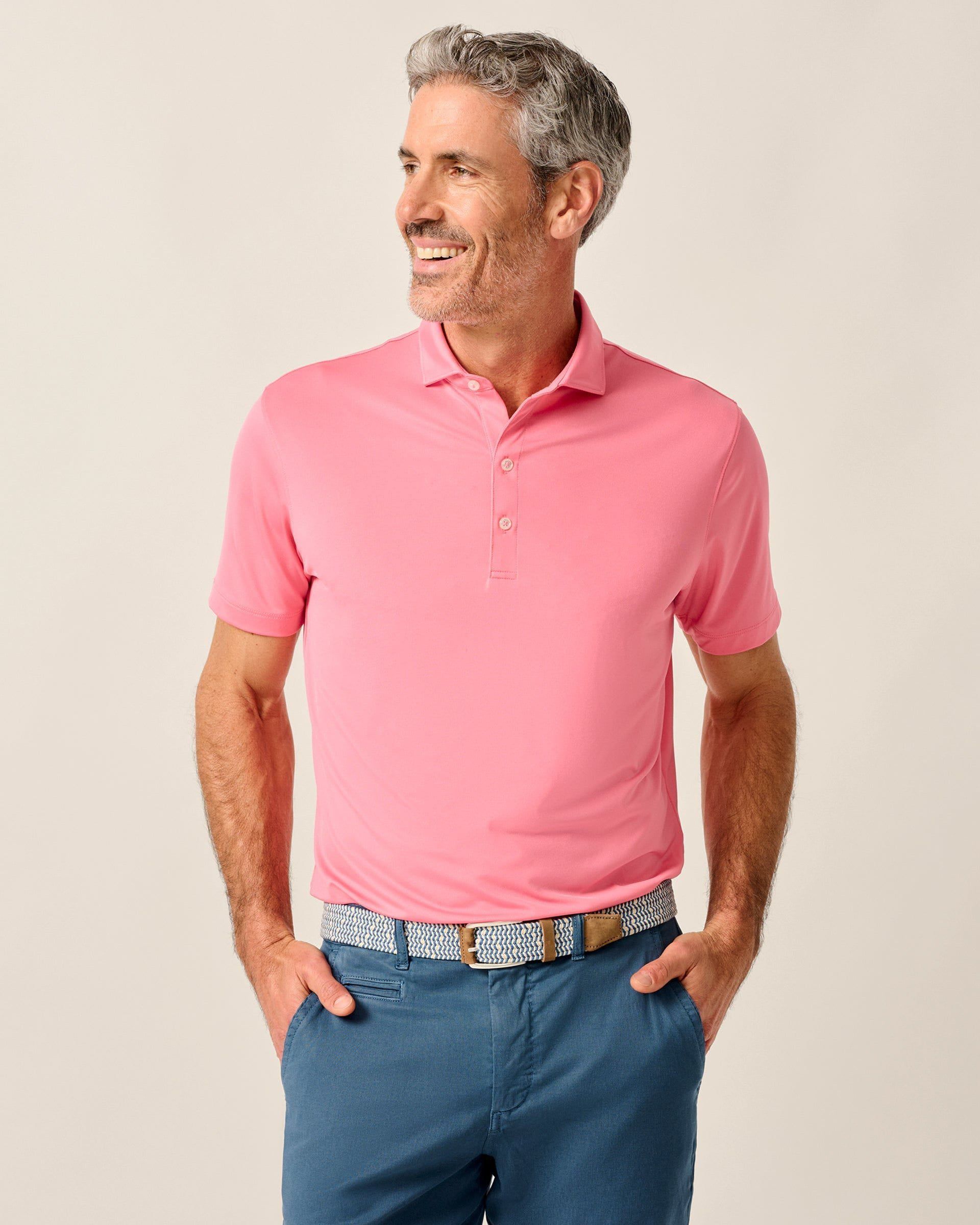 Johnnie-O Performance Jersey Polo - Birdie
