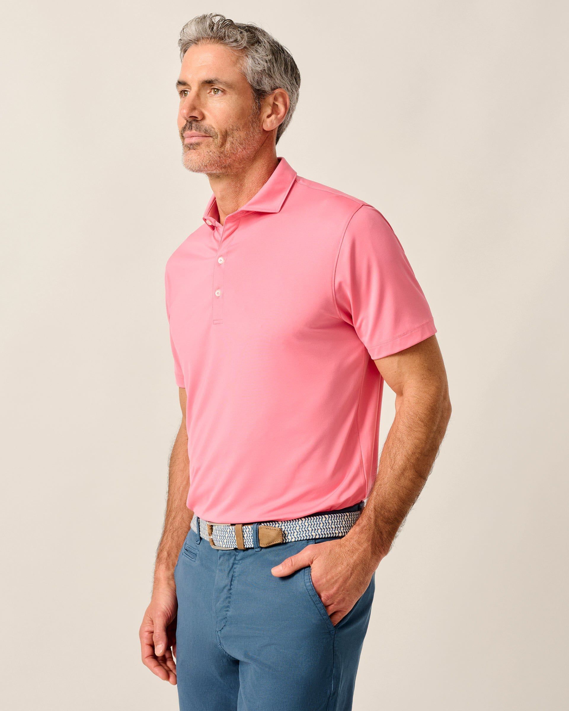 Johnnie-O Performance Jersey Polo - Birdie