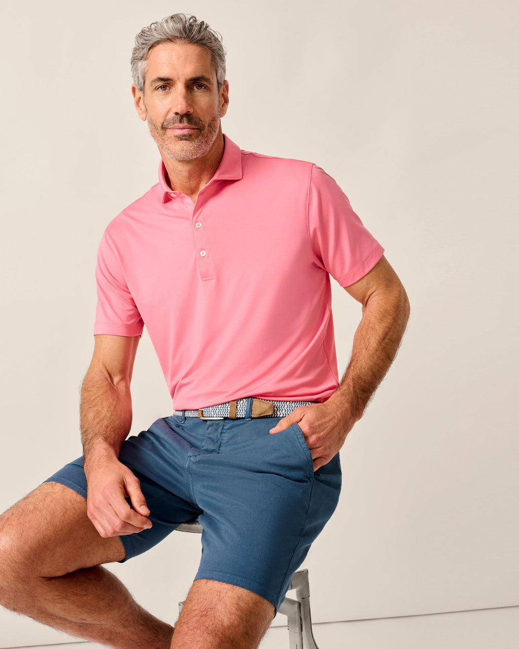 Johnnie-O Performance Jersey Polo - Birdie
