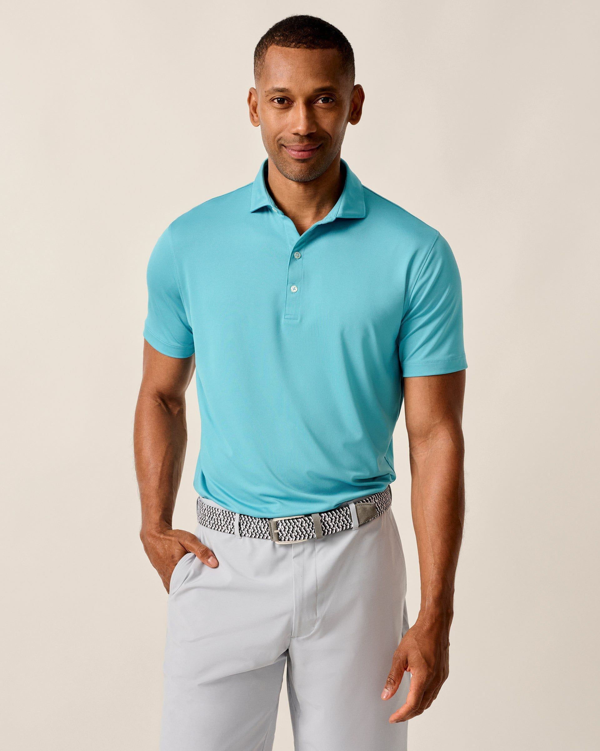 Johnnie-O Performance Jersey Polo - Birdie