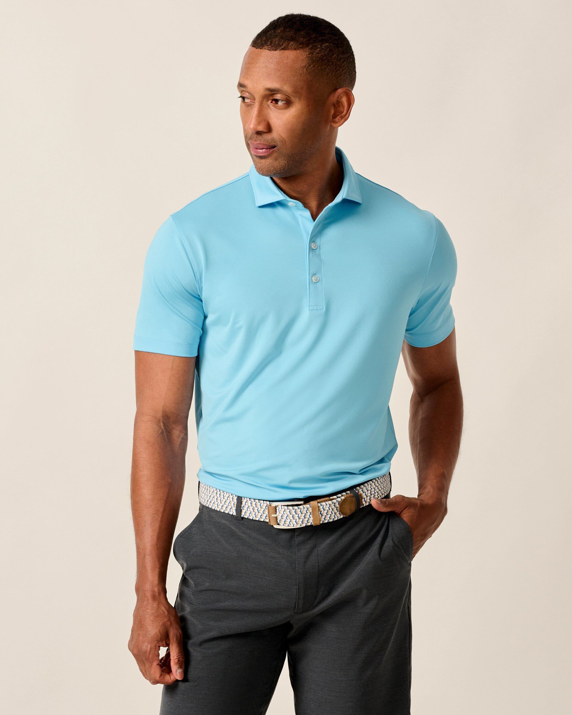 Johnnie-O Performance Jersey Polo - Birdie