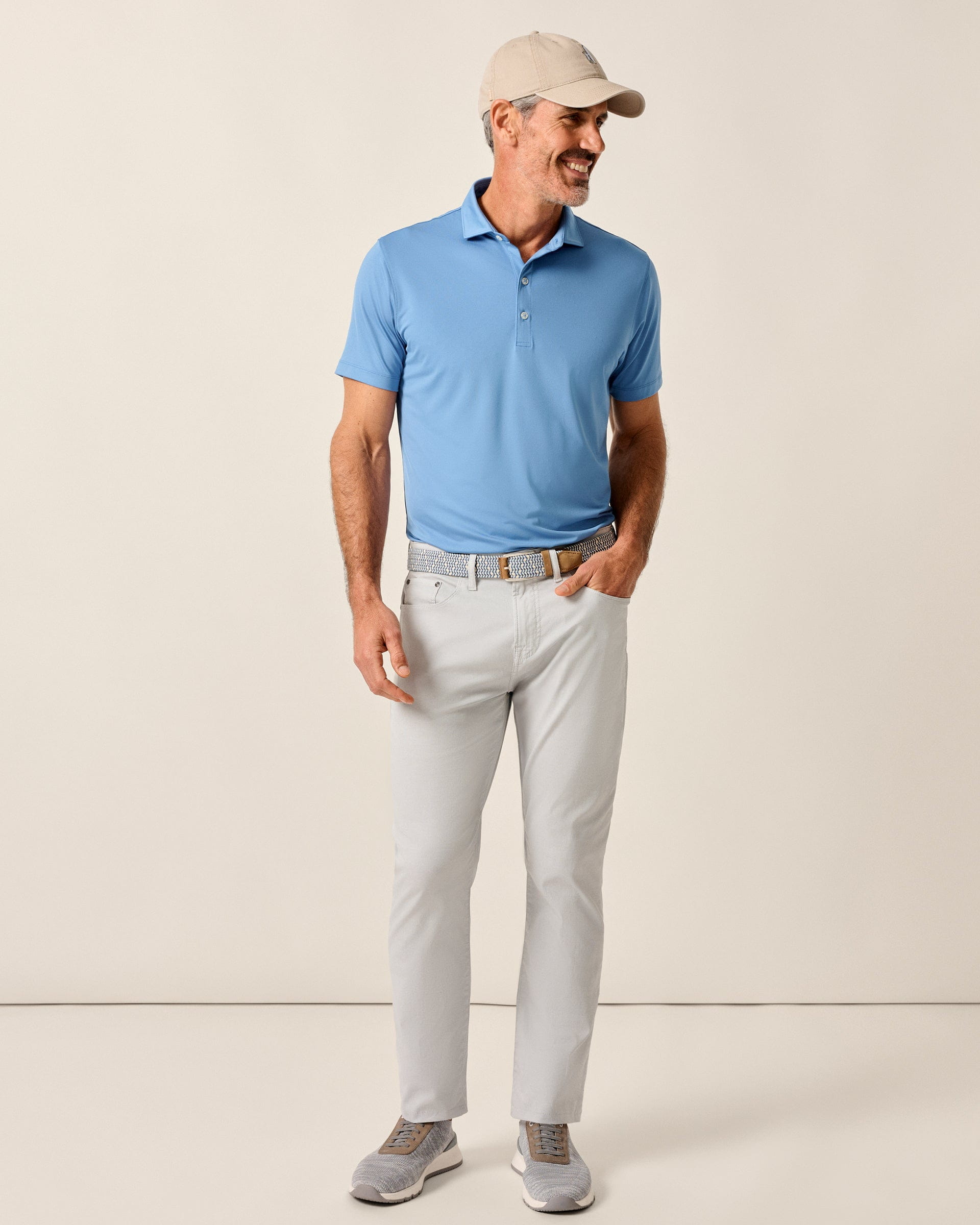Johnnie-O Performance Jersey Polo - Birdie