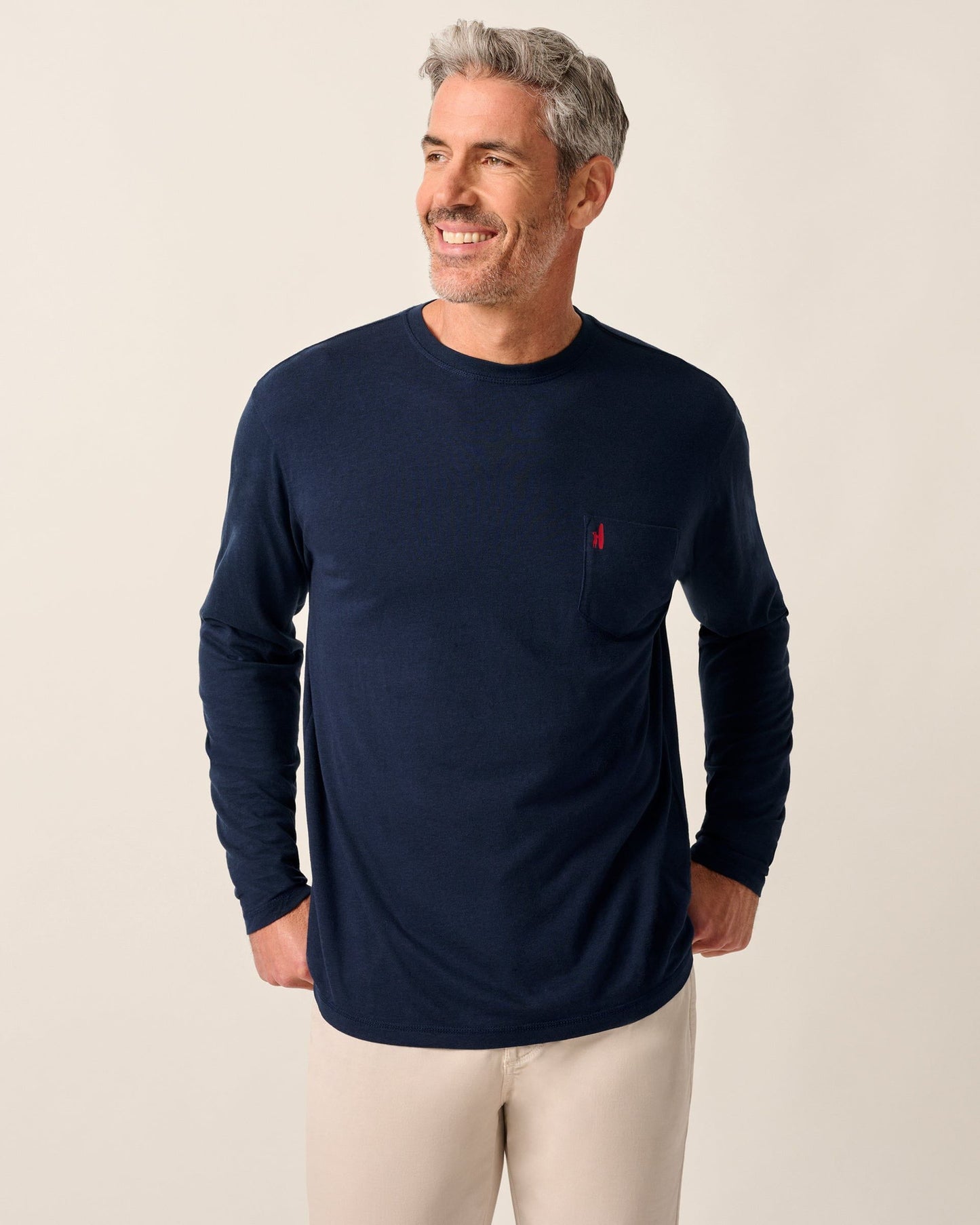 Johnnie-O Coastal Way Long Sleeve Pocket T-Shirt
