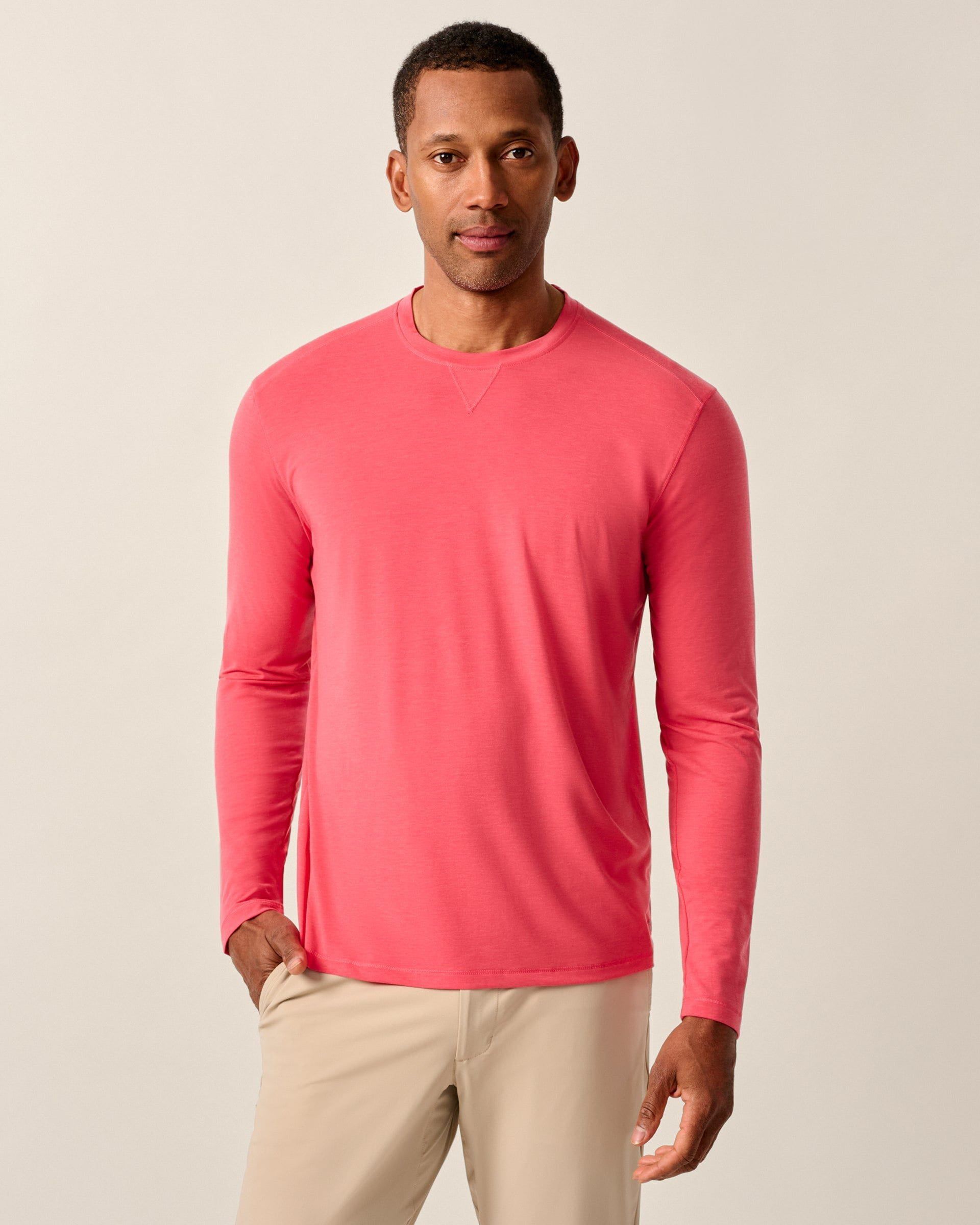 Johnnie-O The Course Performance Long Sleeve T-Shirt