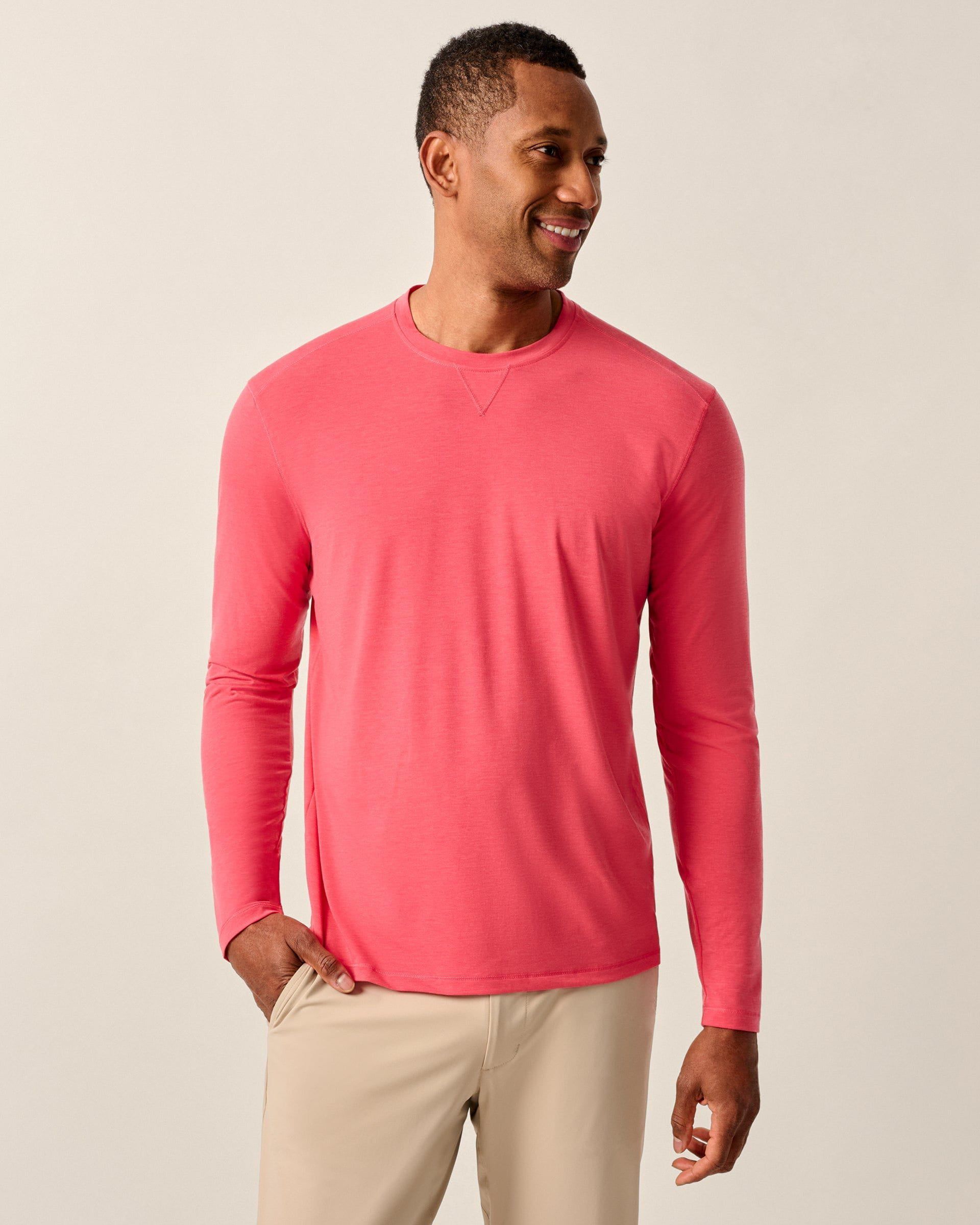 Johnnie-O The Course Performance Long Sleeve T-Shirt