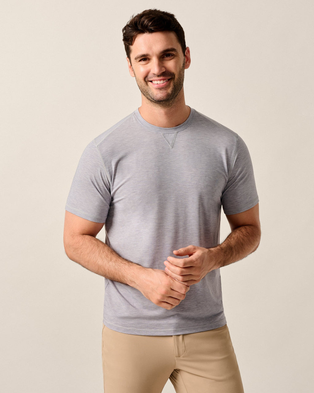 Johnnie-O The Course Performance T-Shirt - Short Sleeve, Seal
