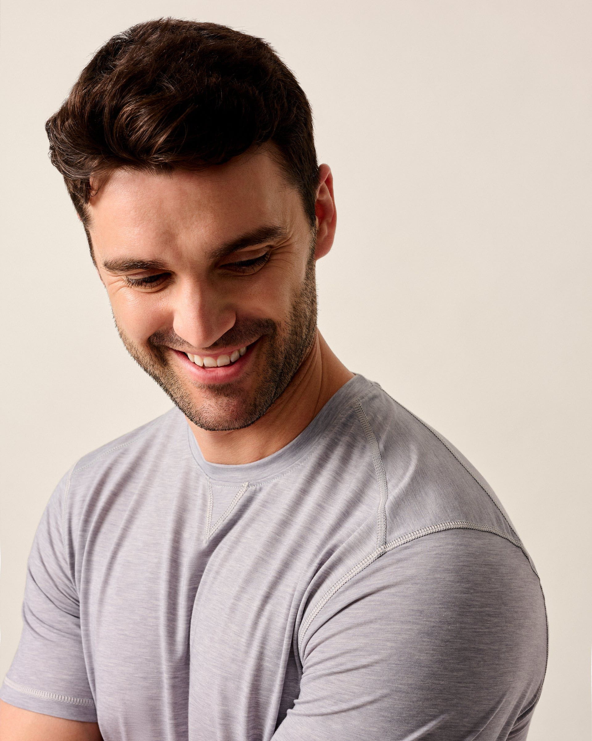 Johnnie-O The Course Performance T-Shirt - Short Sleeve, Seal