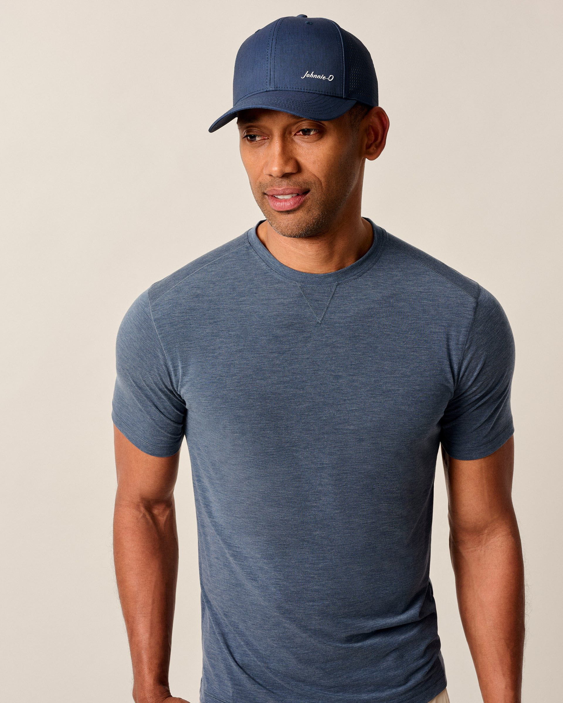 Johnnie-O The Course Performance T-Shirt - Short Sleeve, Wake