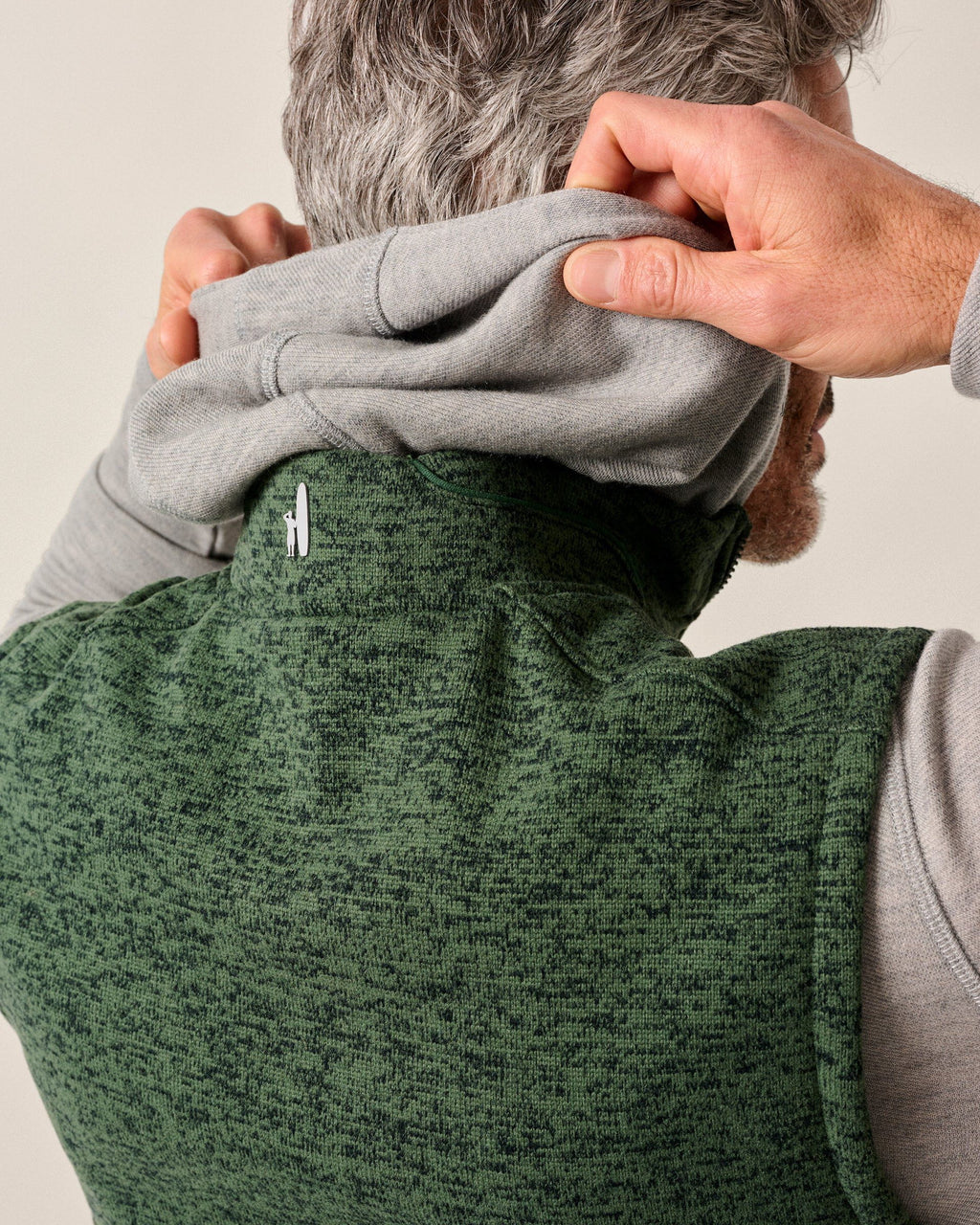 Johnnie-O Denalis Double-Zip Fleece Vest