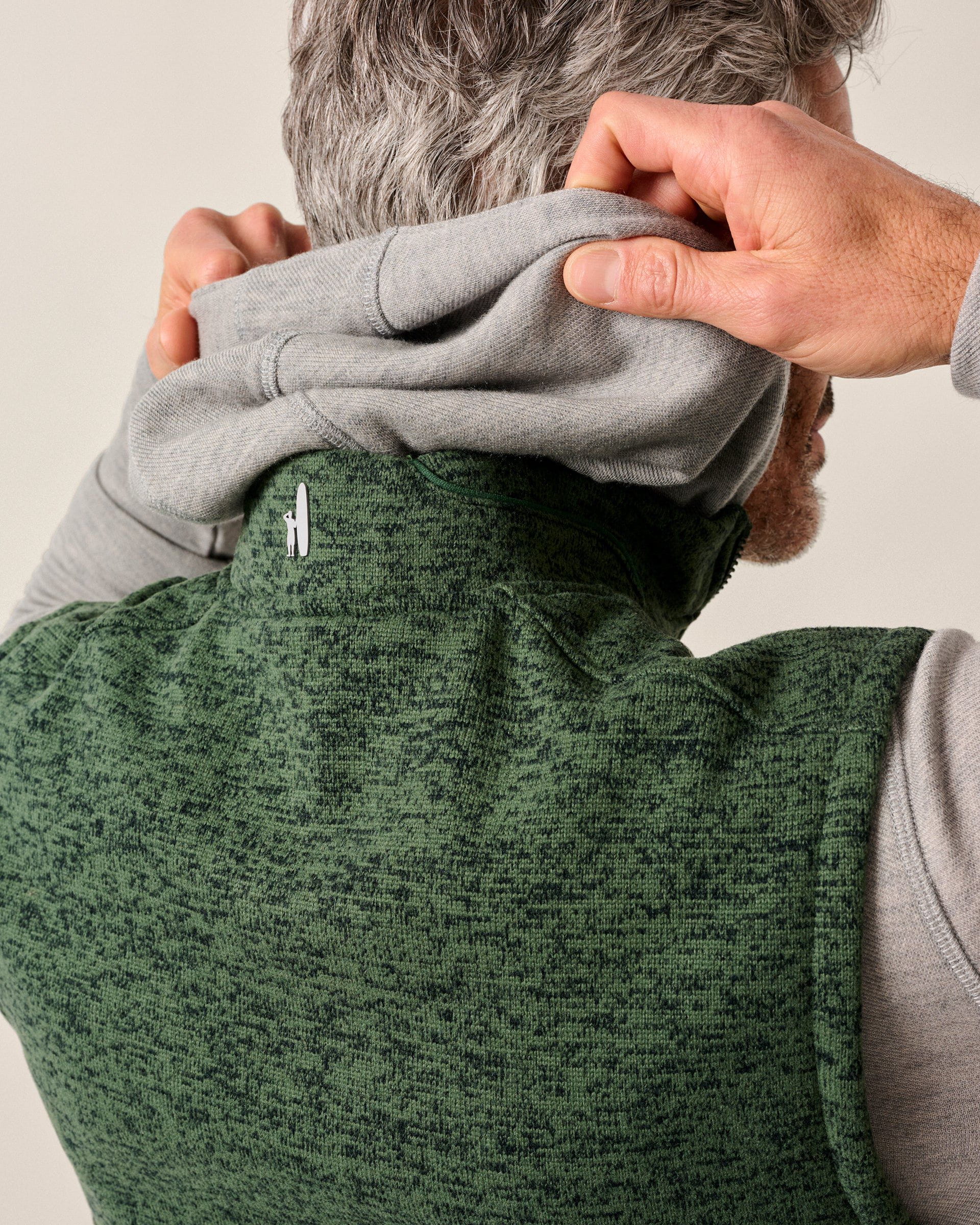 Johnnie-O Denalis Double-Zip Fleece Vest