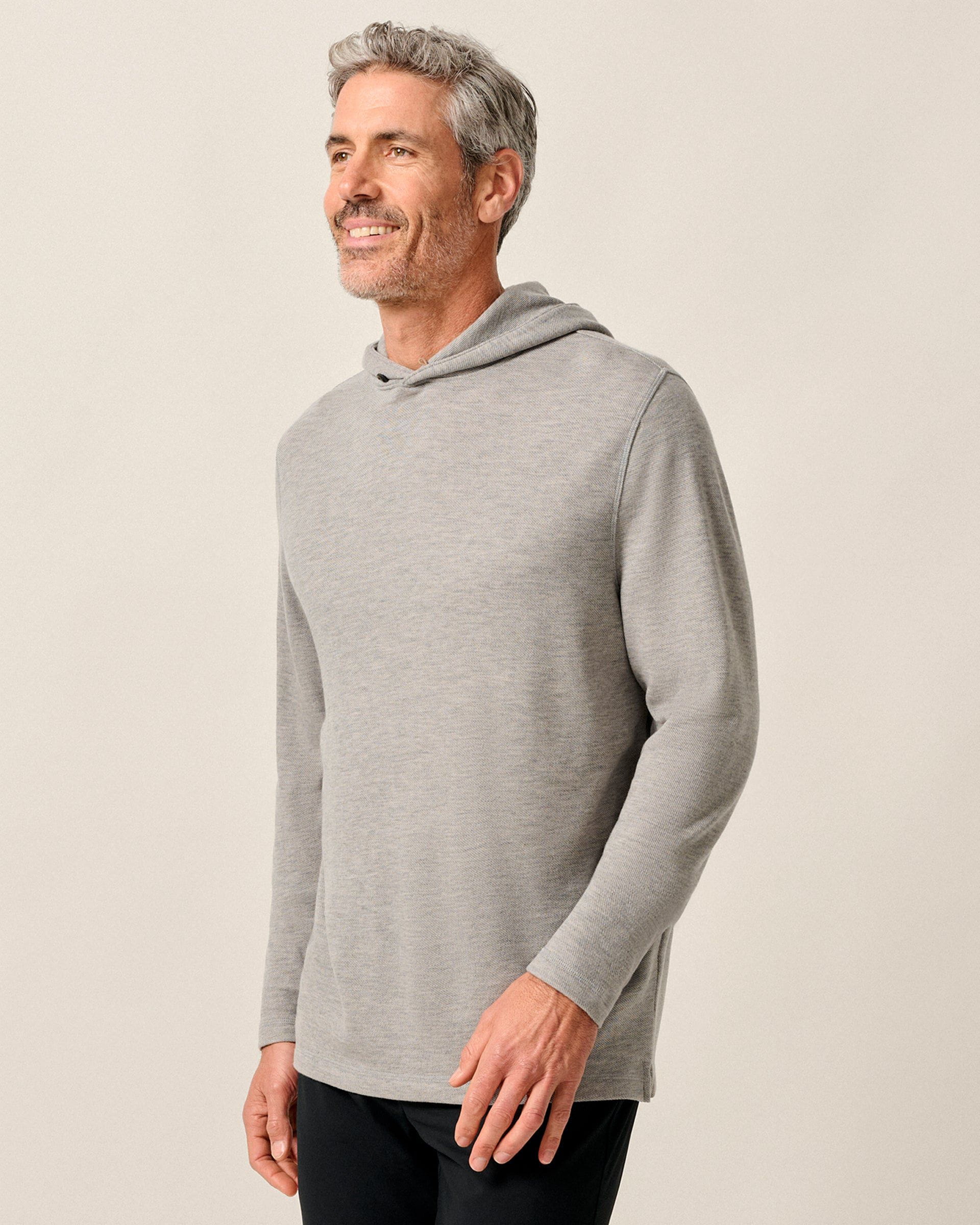Johnnie-O Drayton Merino Cashmere Sweater Hoodie