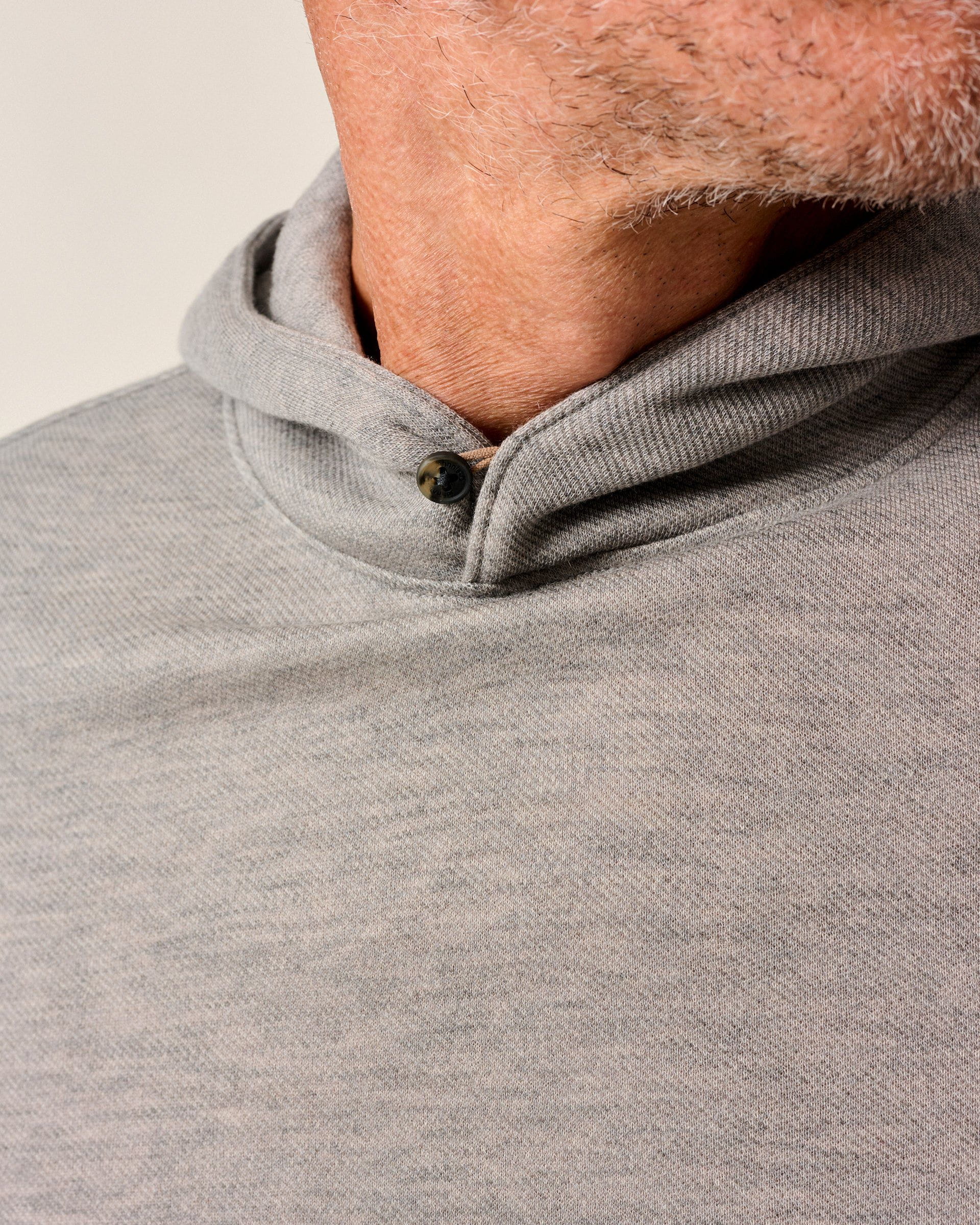 Johnnie-O Drayton Merino Cashmere Sweater Hoodie