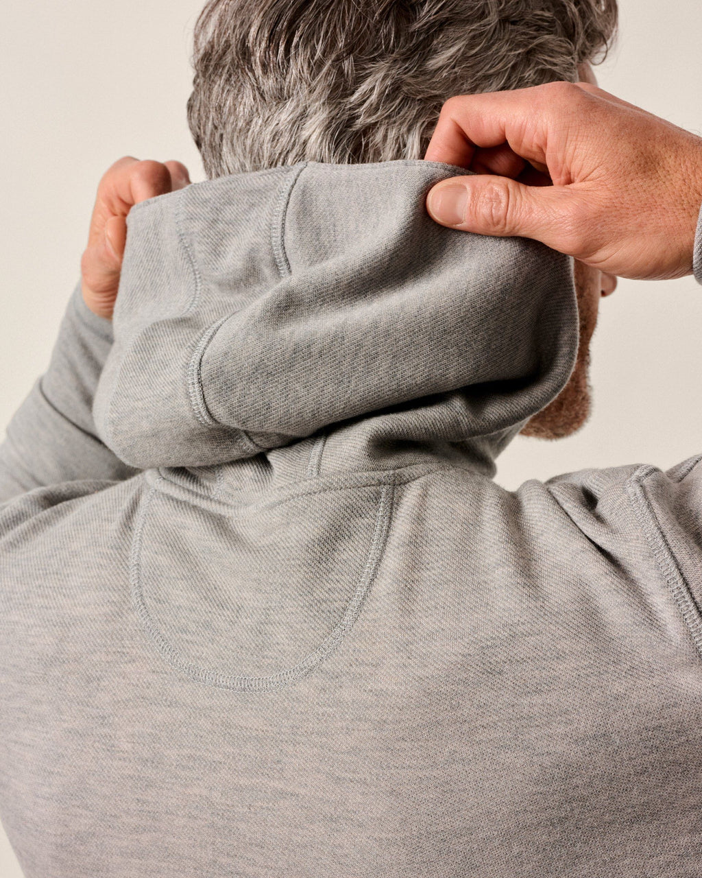 Johnnie-O Drayton Merino Cashmere Sweater Hoodie