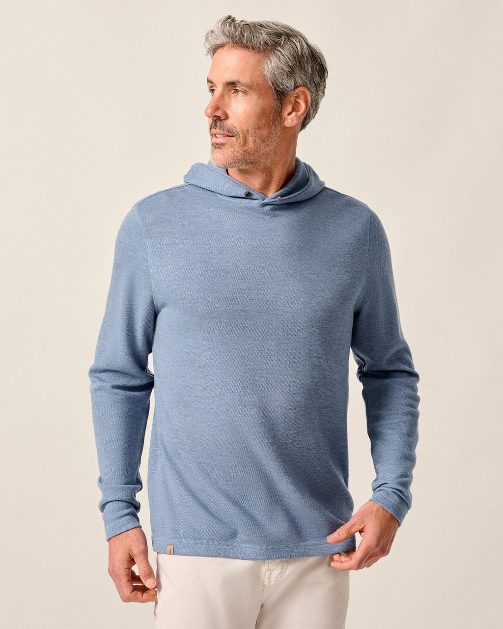 Johnnie-O Drayton Merino Cashmere Sweater Hoodie