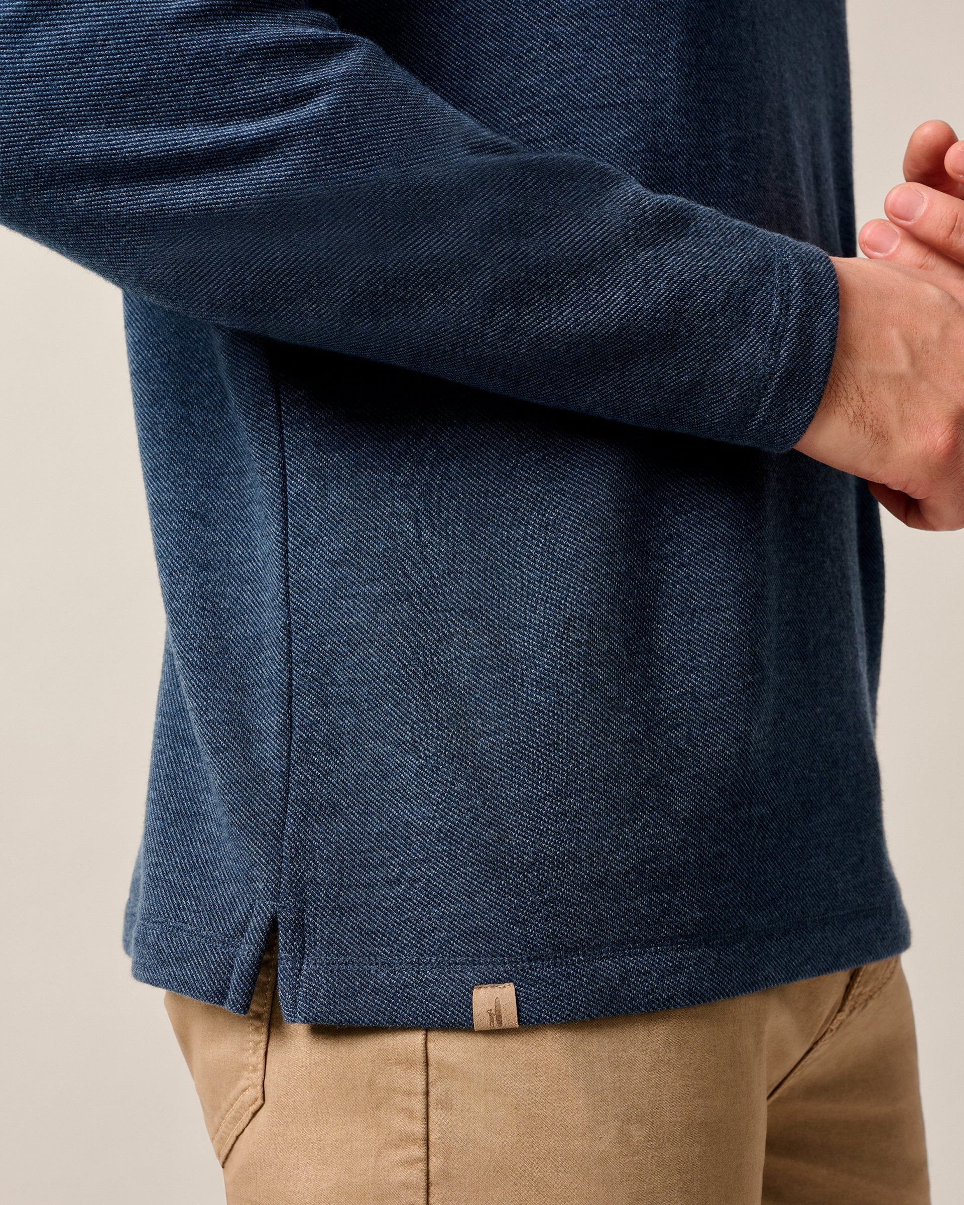 Johnnie-O Drayton Merino Cashmere Sweater Hoodie