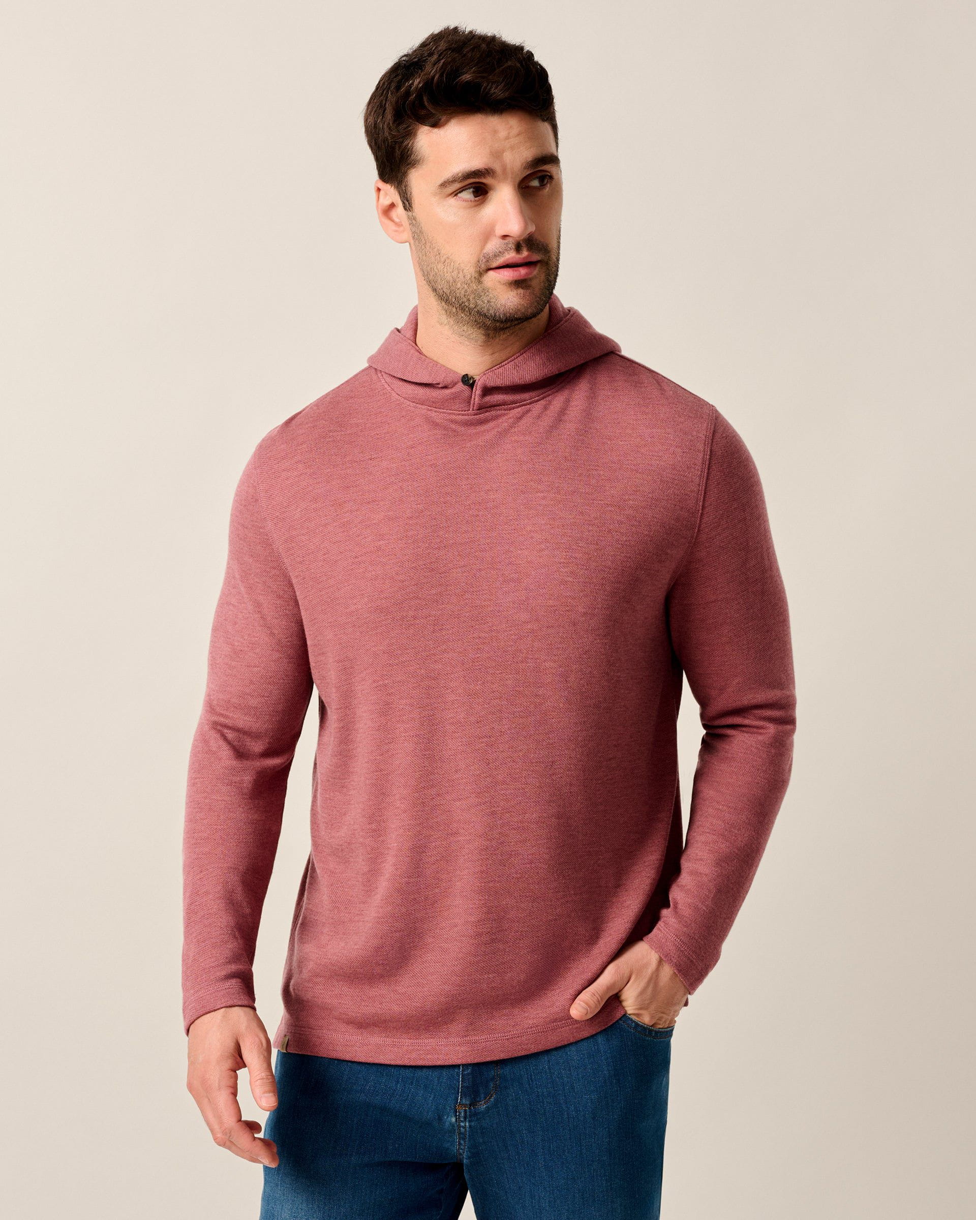 Johnnie-O Drayton Merino Cashmere Sweater Hoodie