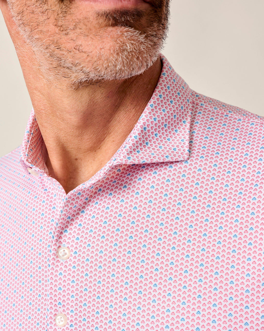 Johnnie-O Performance Jersey Polo - Emillio, Lobster