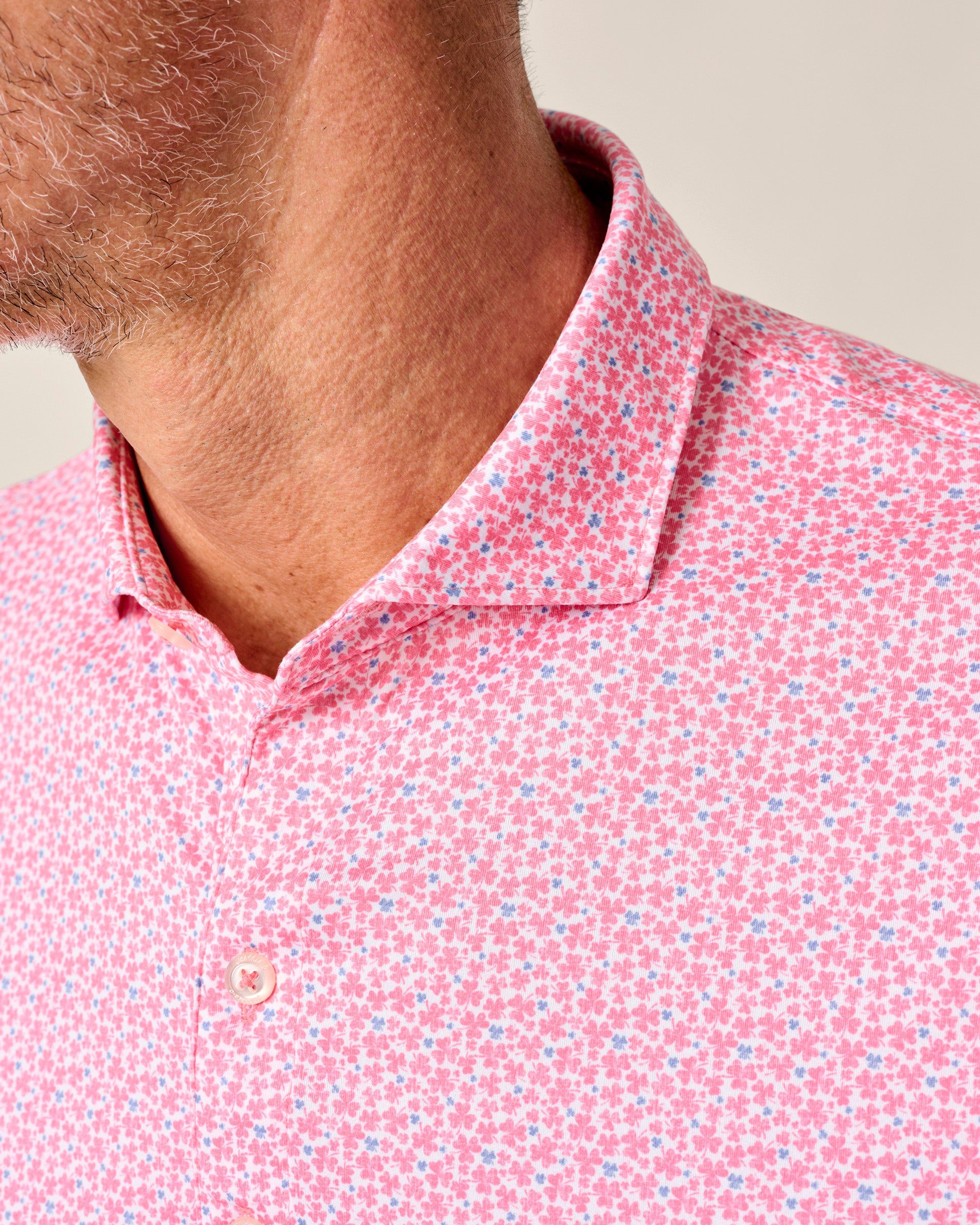 Johnnie-O Featherweight Performance Polo - Four Leaf