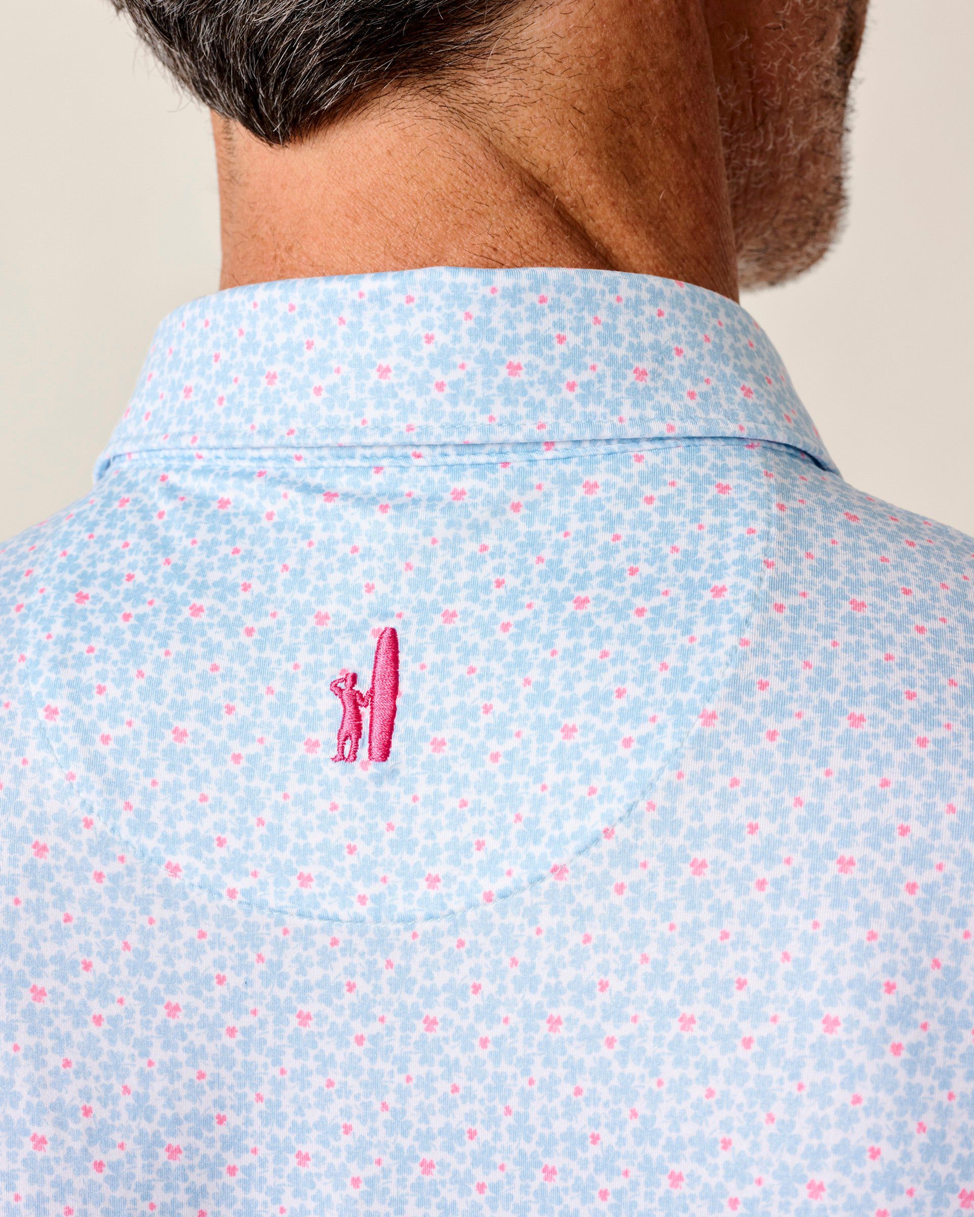 Johnnie-O Featherweight Performance Polo - Four Leaf