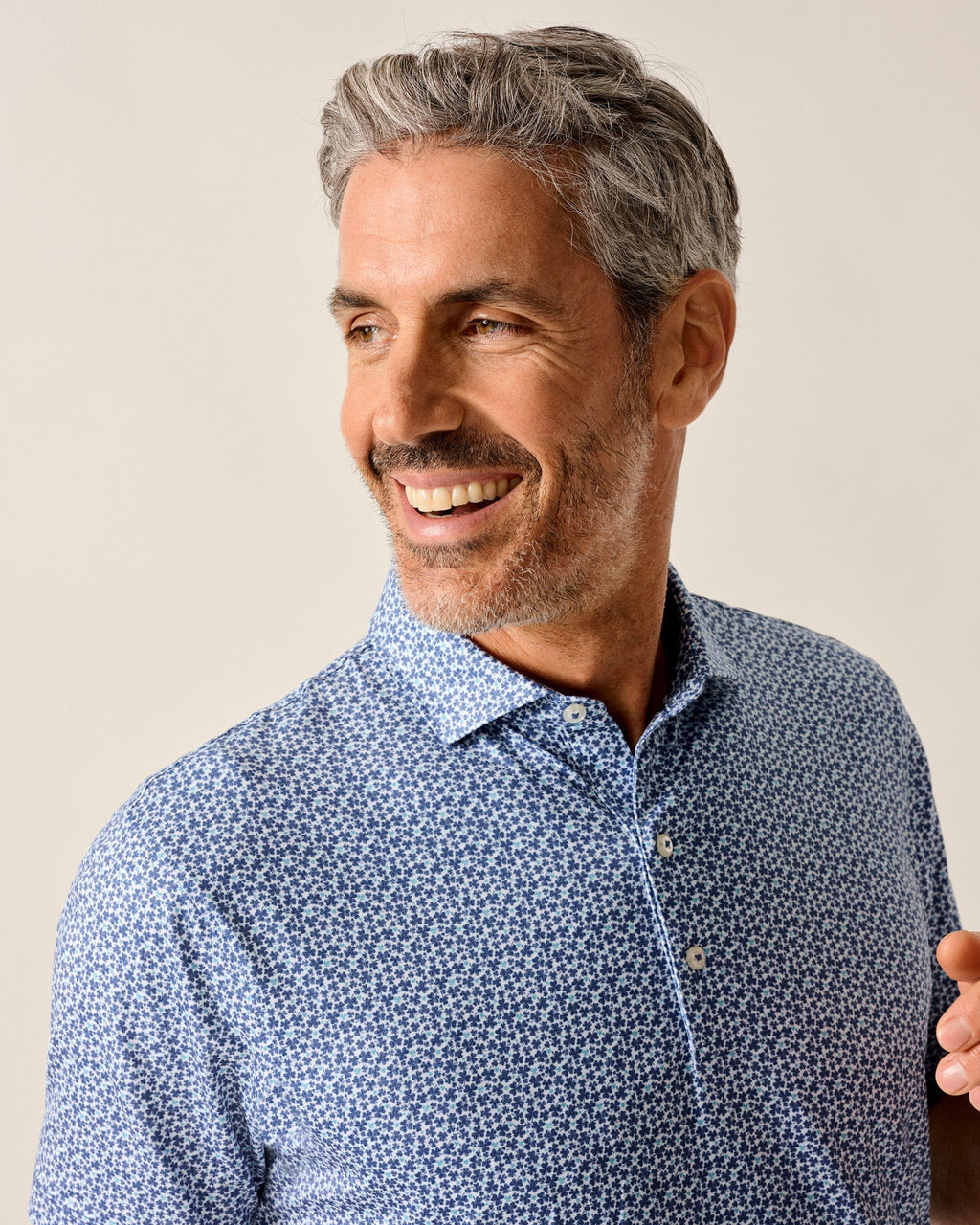 Johnnie-O Featherweight Performance Polo - Four Leaf