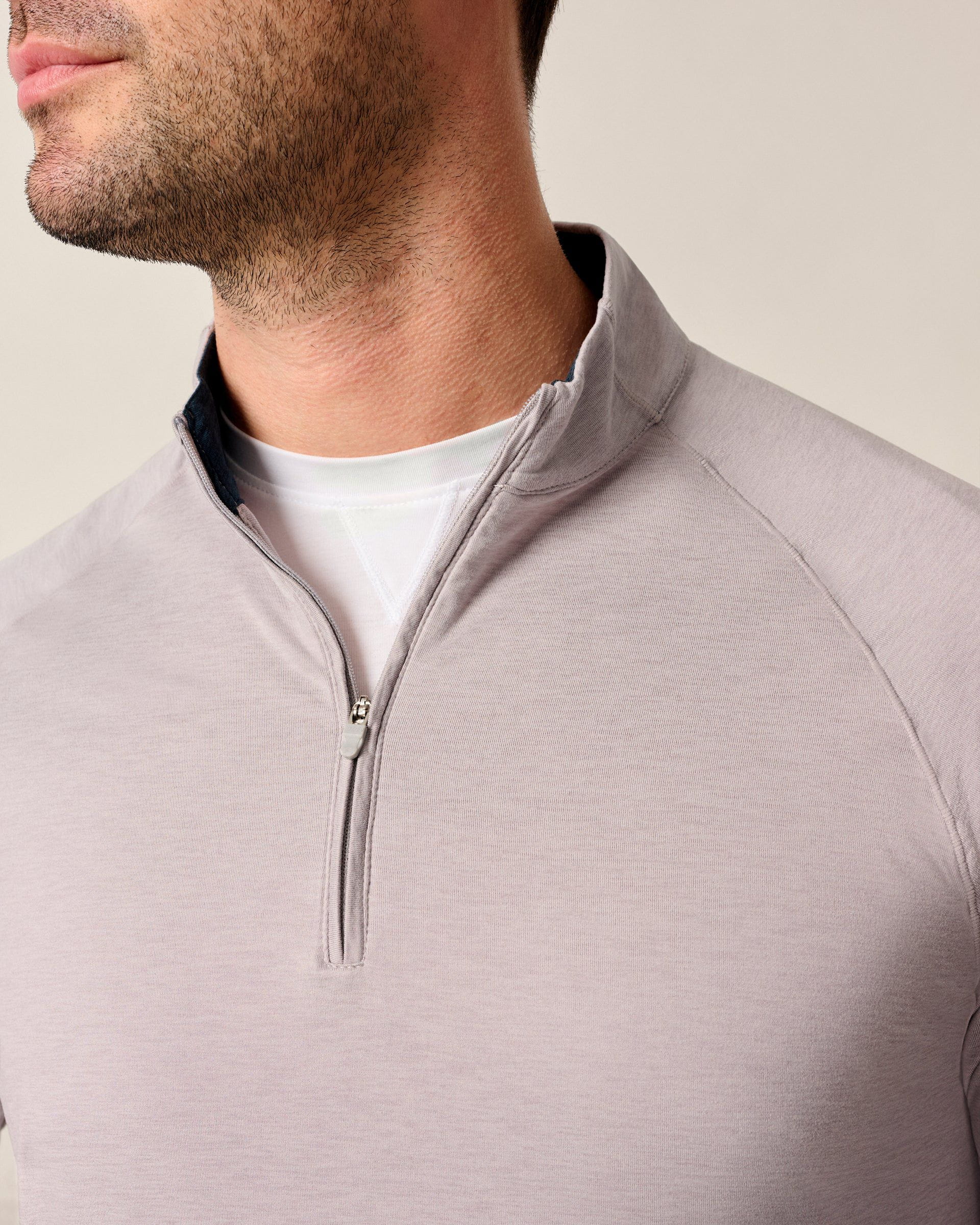Johnnie-O Freeborne Performance 1/4 Zip Pullover, Seal