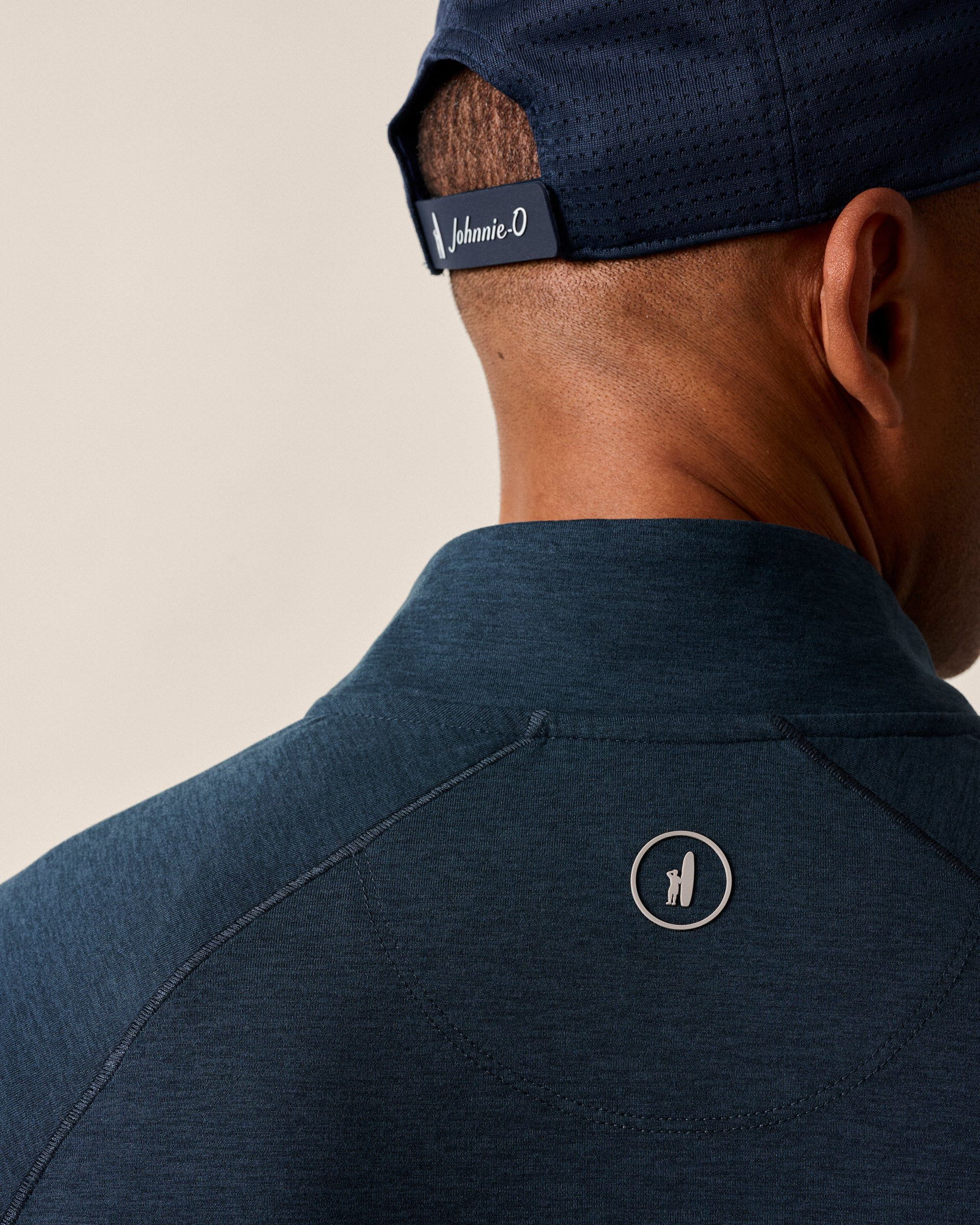 Johnnie-O Freeborne Performance 1/4 Zip Pullover, Wake