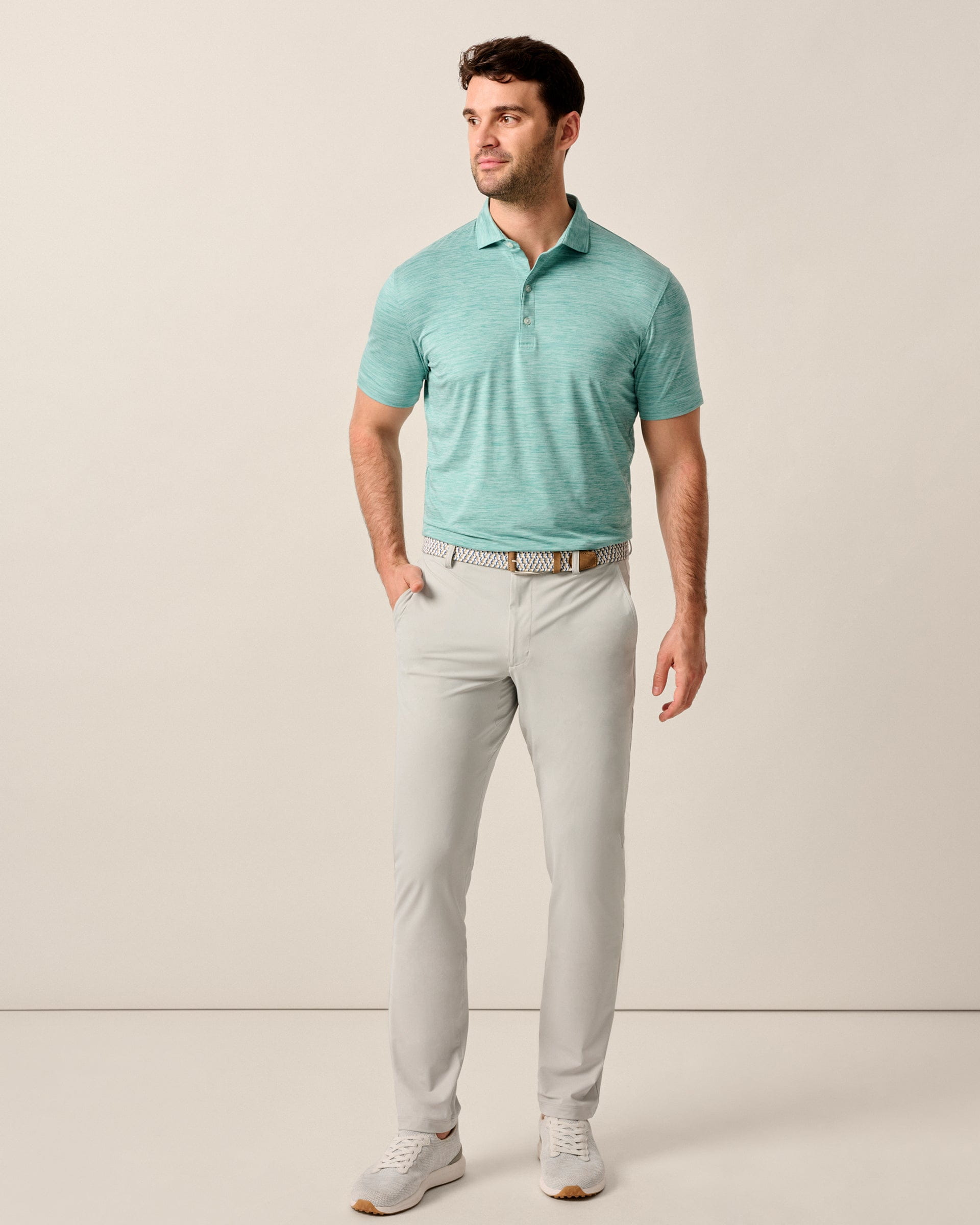 Johnnie-O Fusion Pull-On Performance Pant, Quarry