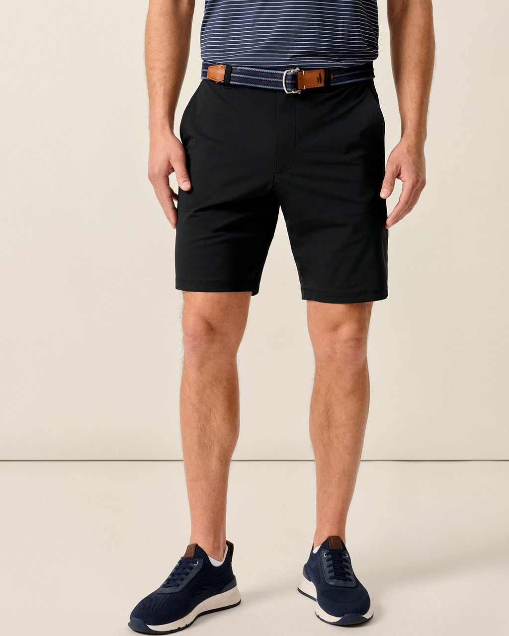 Johnnie-O Fusionn Knit Performance Pull-On Short, Quarry