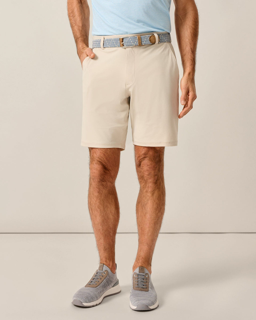 Johnnie-O Fusionn Knit Performance Pull-On Short, Quarry