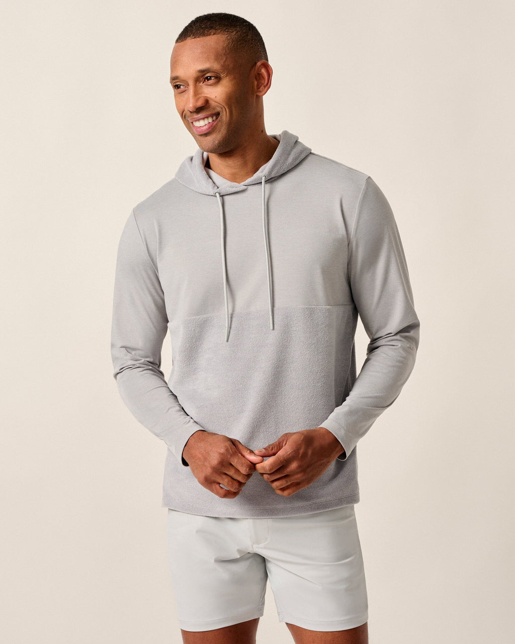 Johnnie-O Haggard Mixed Media Hoodie