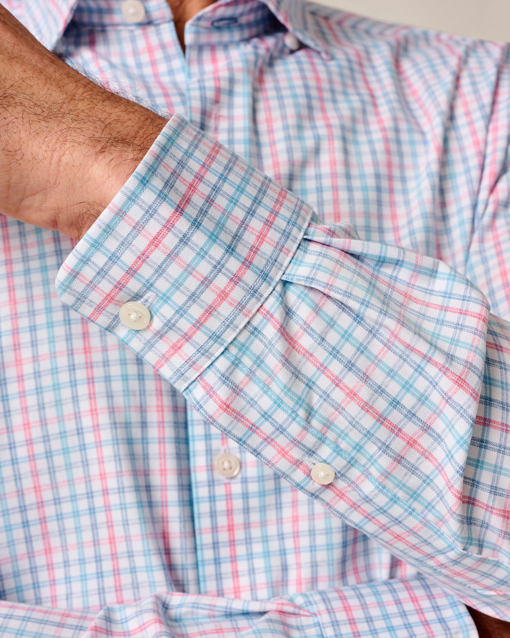 Johnnie-O Everyday Performance Button Down Shirt - Han, White