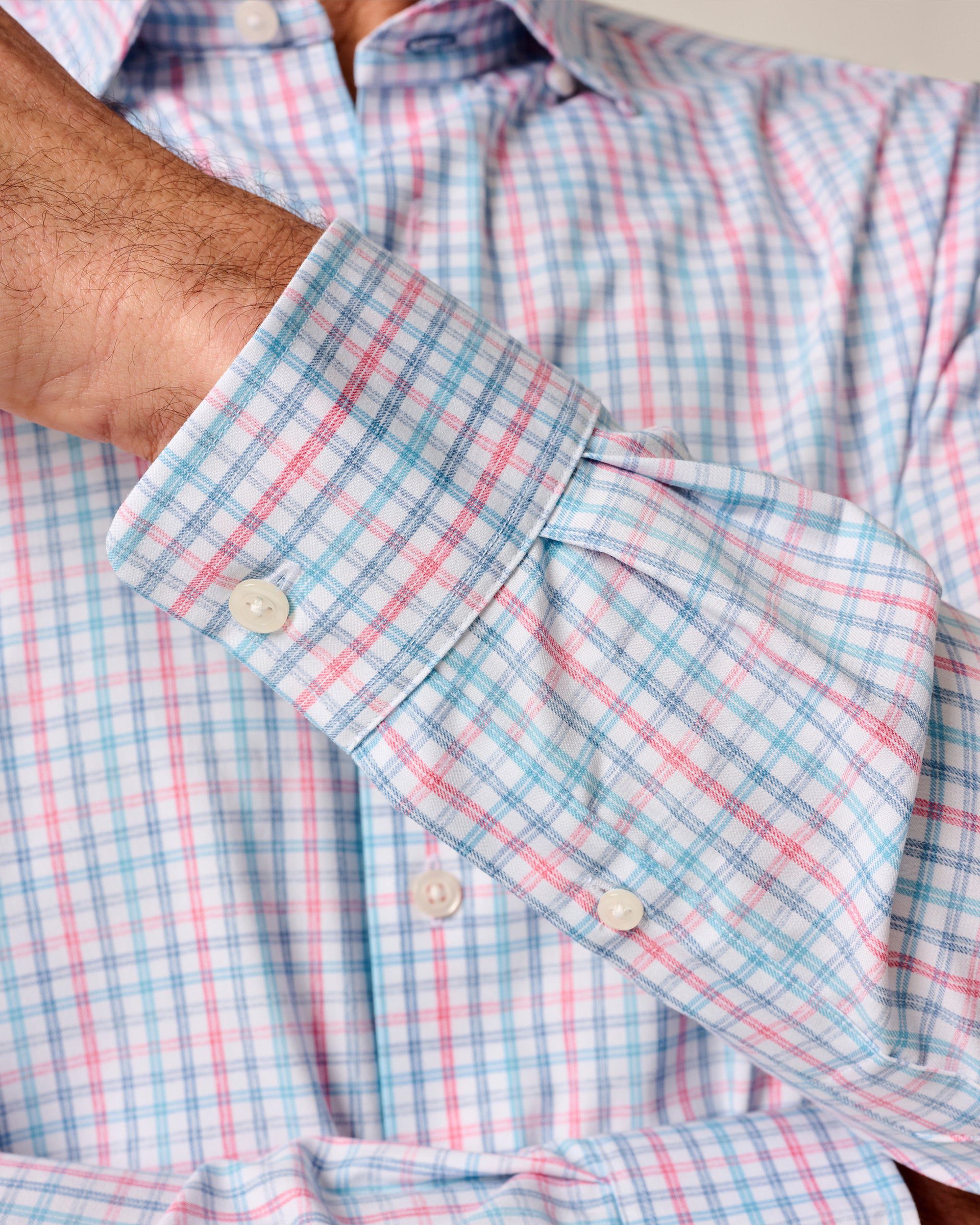 Johnnie-O Everyday Performance Button Down Shirt - Han, White