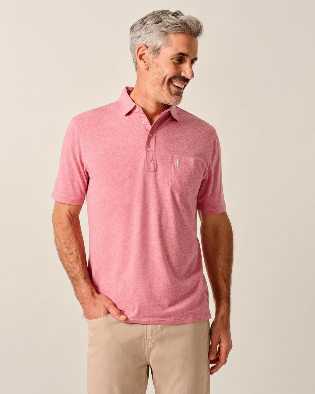 Johnnie-O Original 4-Button Polo - Heathered 2.0